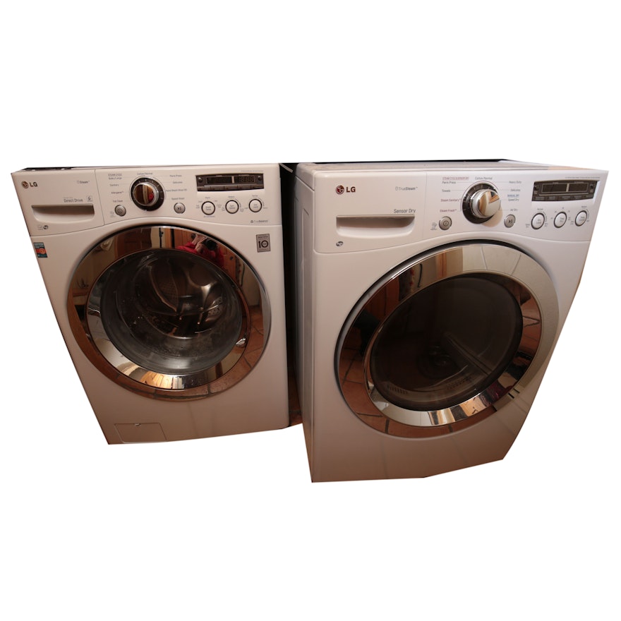 LG Front Loading True Balance Washer & Dryer