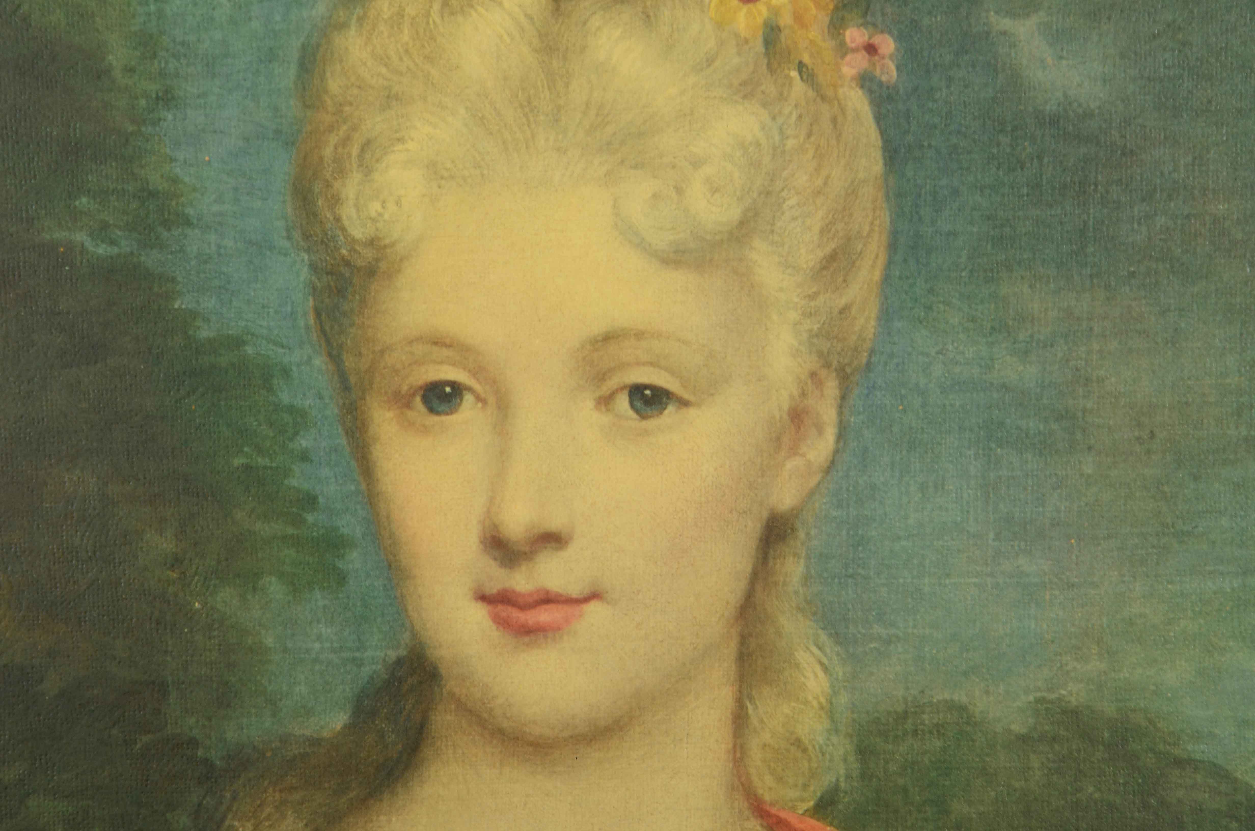 Giclée after "Madame DuBois" attributed to Nicolas de Largilliére