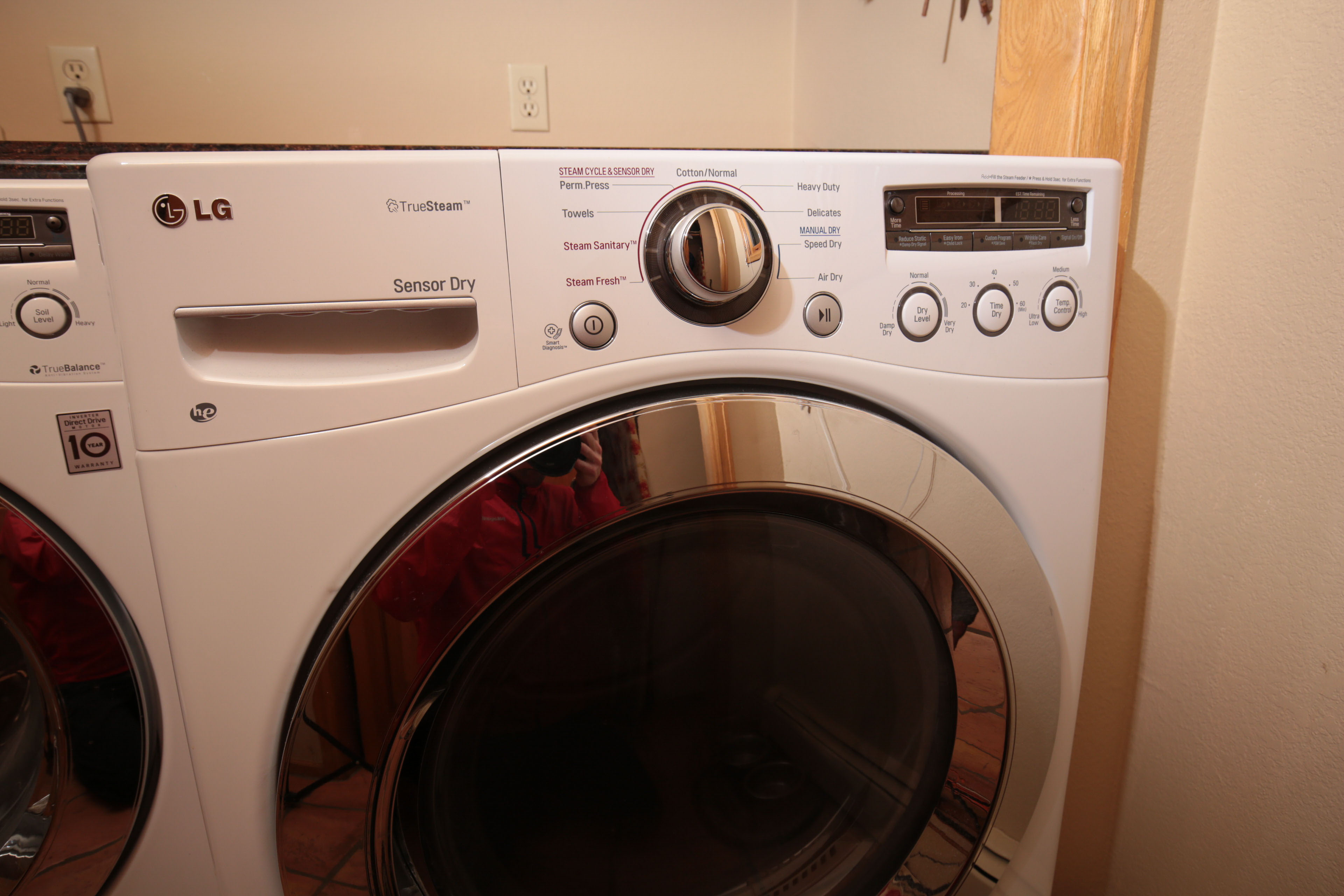 LG Front Loading True Balance Washer & Dryer