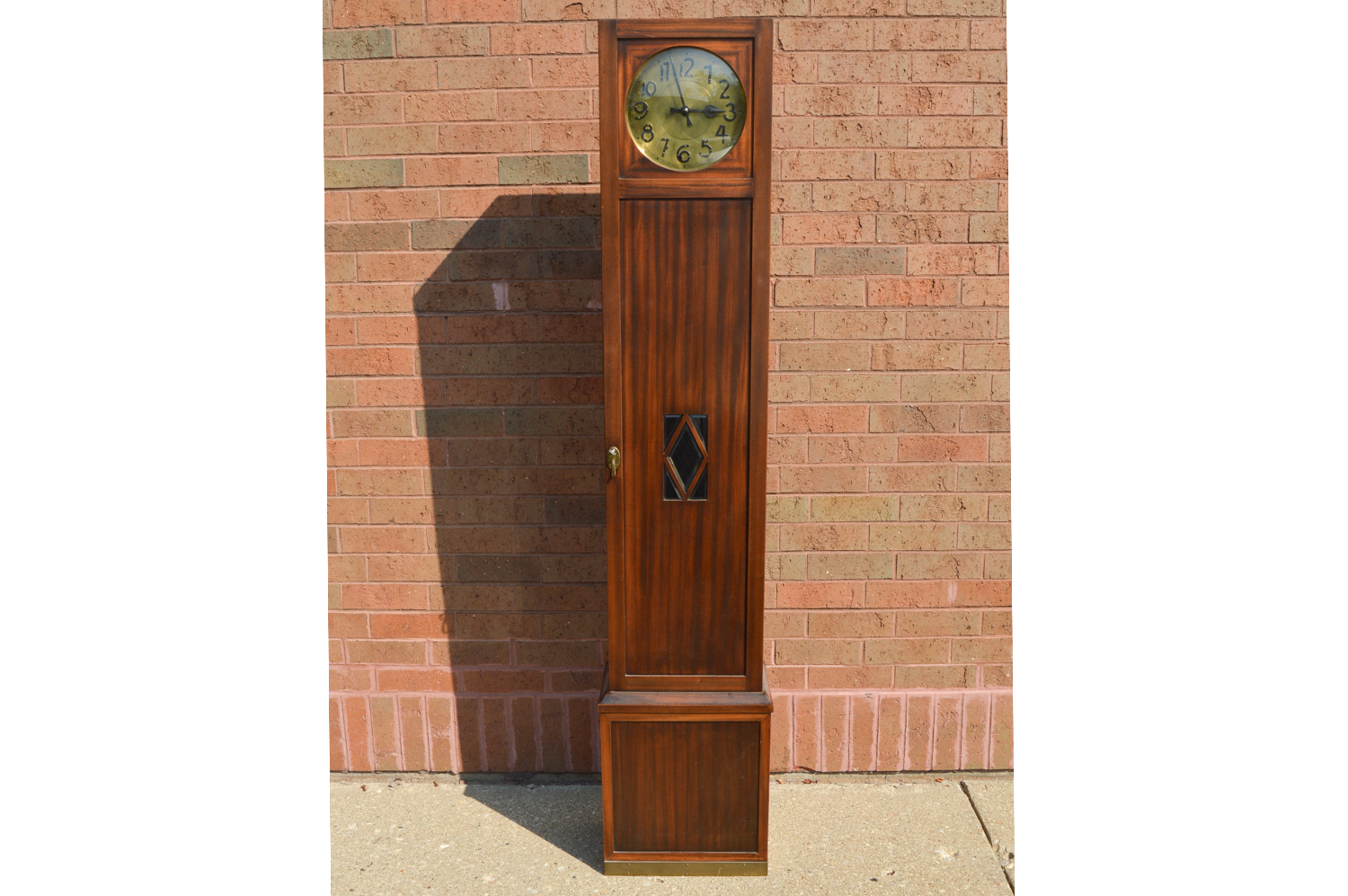 Vintage Gustav Becker Transitional Art Nouveau Tall Case Clock