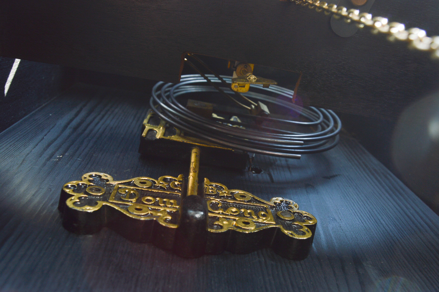 Vintage Gustav Becker Transitional Art Nouveau Tall Case Clock