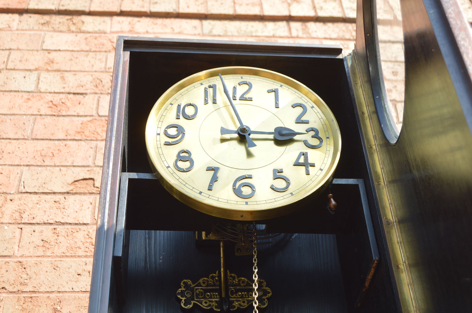 Vintage Gustav Becker Transitional Art Nouveau Tall Case Clock