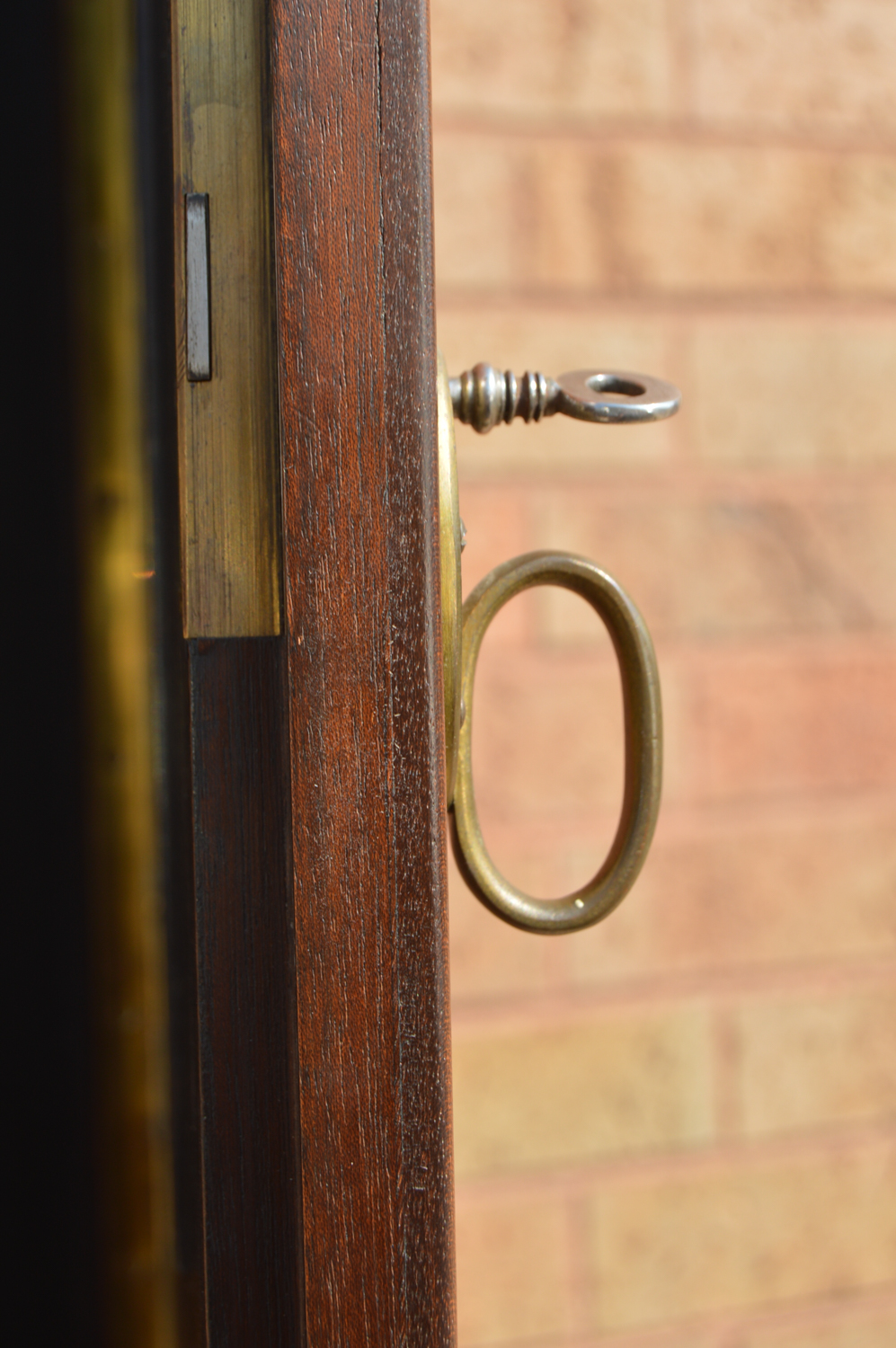 Vintage Gustav Becker Transitional Art Nouveau Tall Case Clock