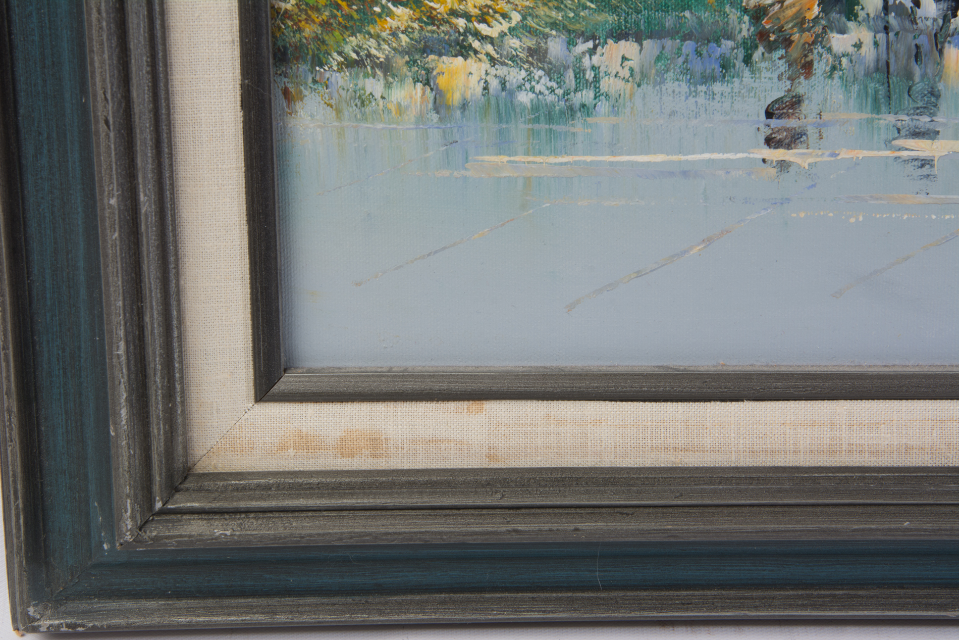 Gammy Original Parisian Acrylic Painting on Canvas