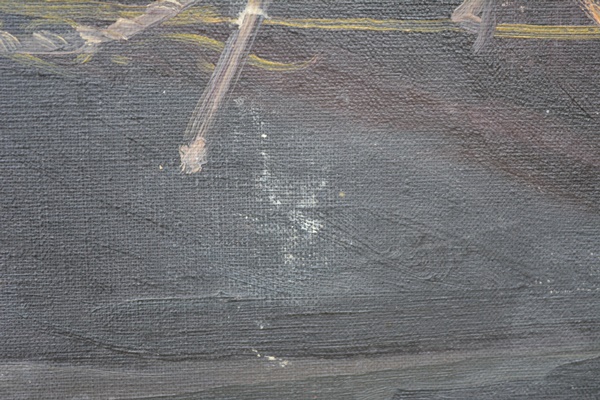 Janzan Original Oil Painting of Sea King Sailboat ***