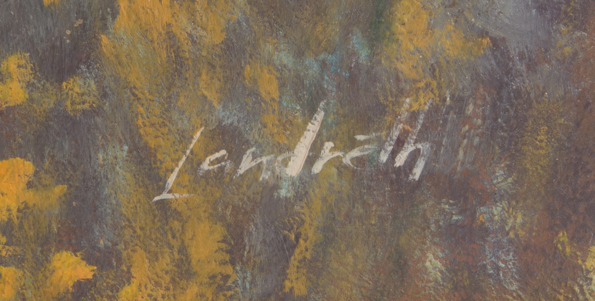 Tom Landreth Original Acrylic Painting on Board