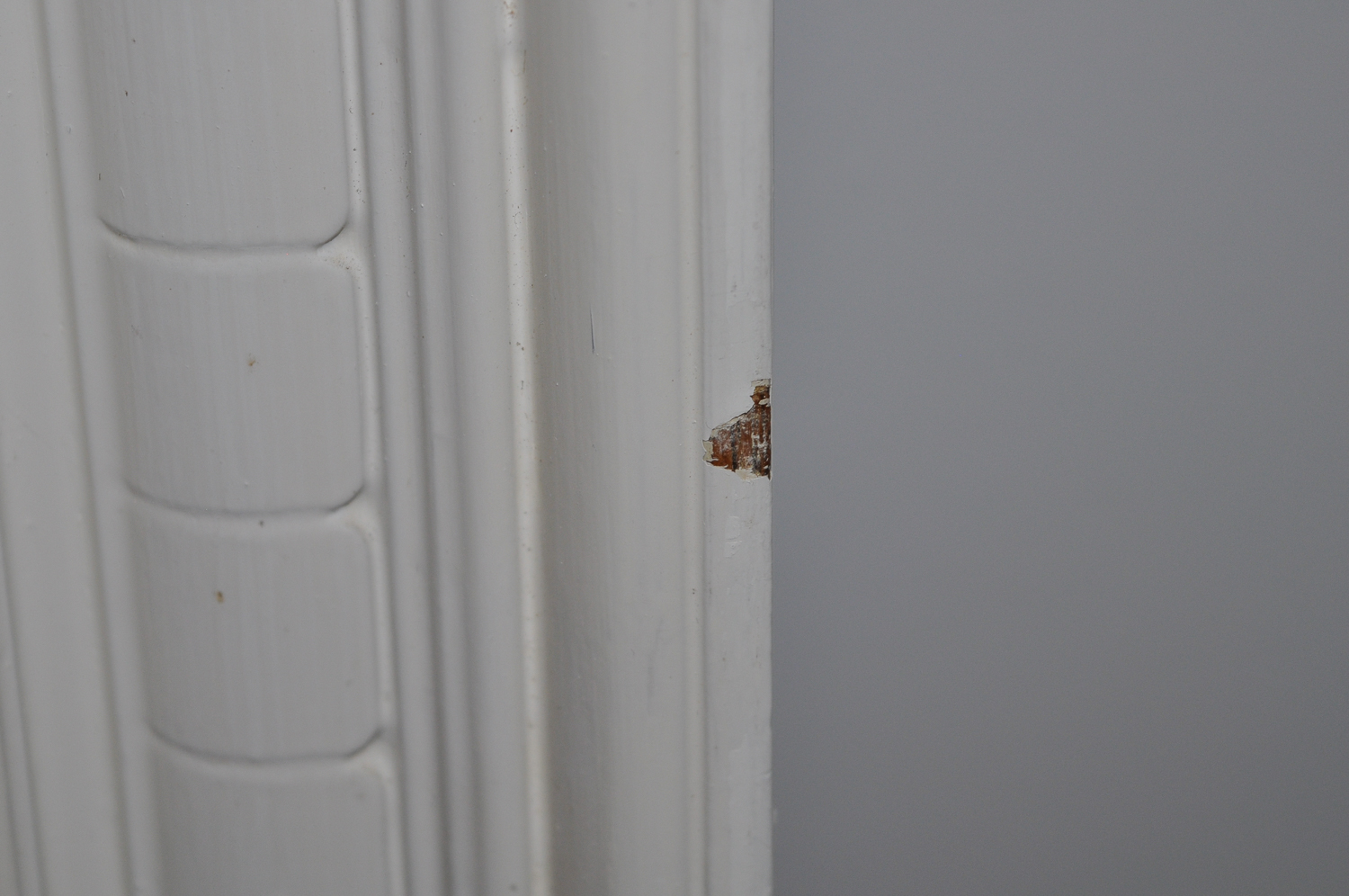 Vintage Wood Framed Wall Mirror