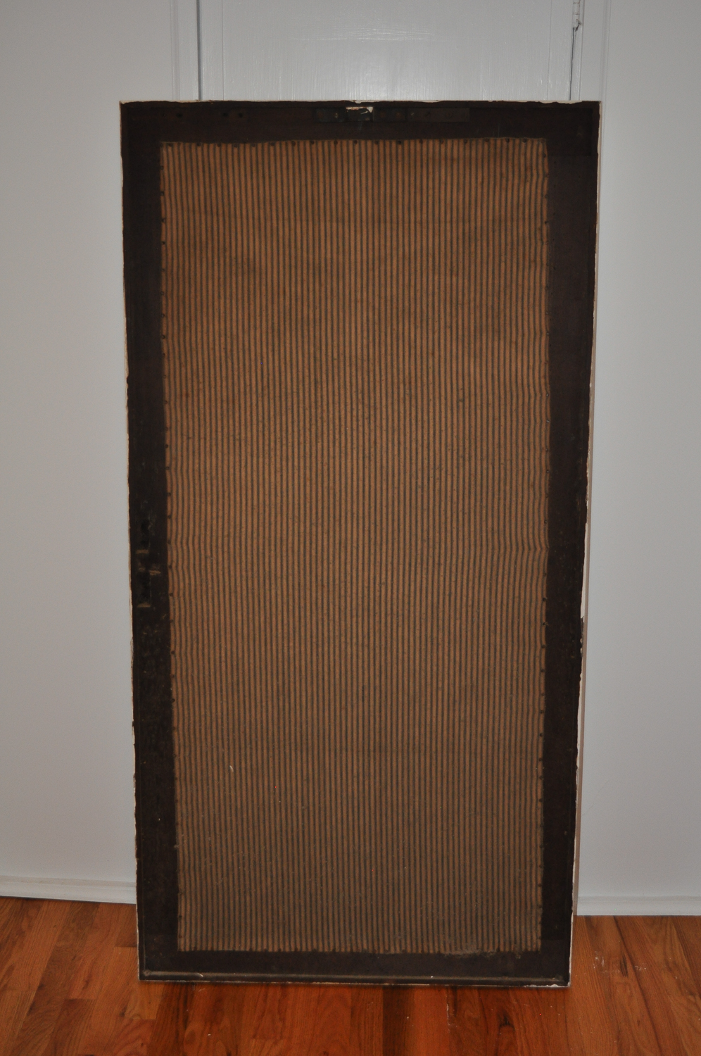 Vintage Wood Framed Wall Mirror