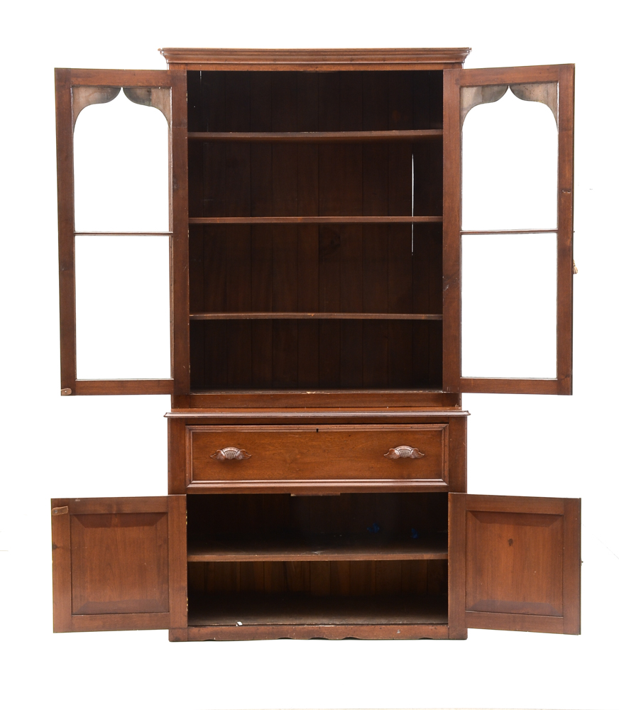 Secretary Hutch with Fall Down Desk Drawer Front