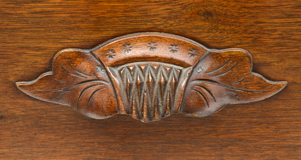 Secretary Hutch with Fall Down Desk Drawer Front