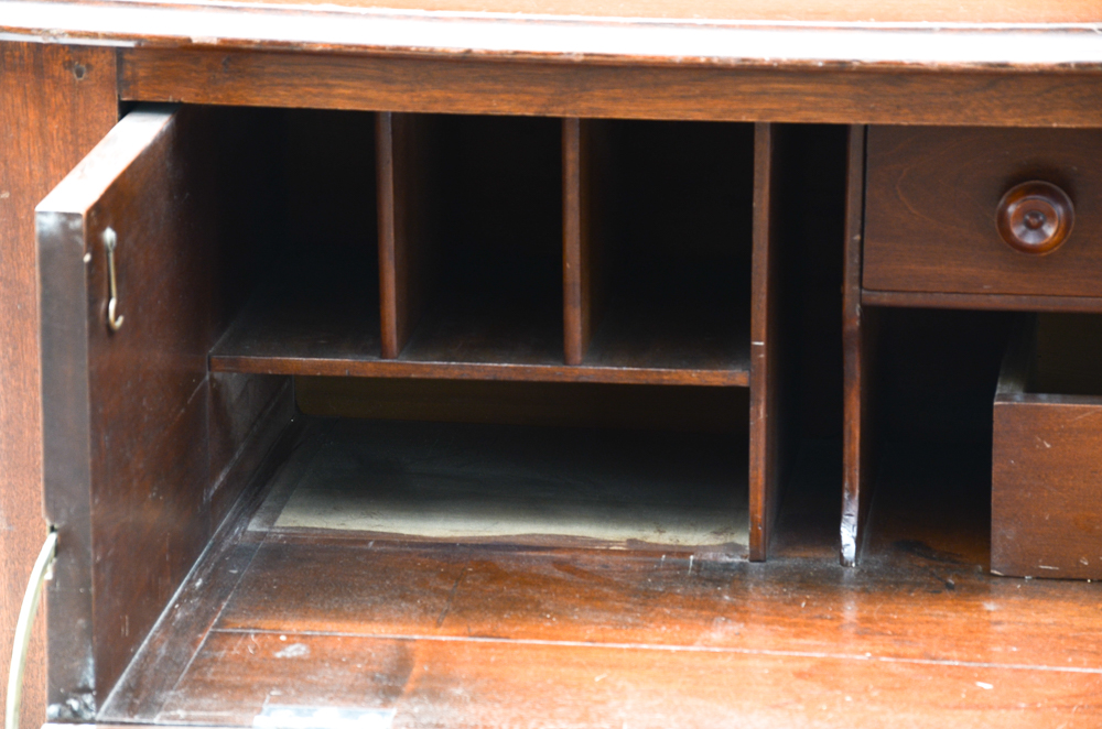 Secretary Hutch with Fall Down Desk Drawer Front