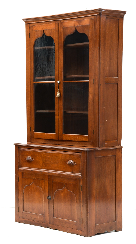 Secretary Hutch with Fall Down Desk Drawer Front