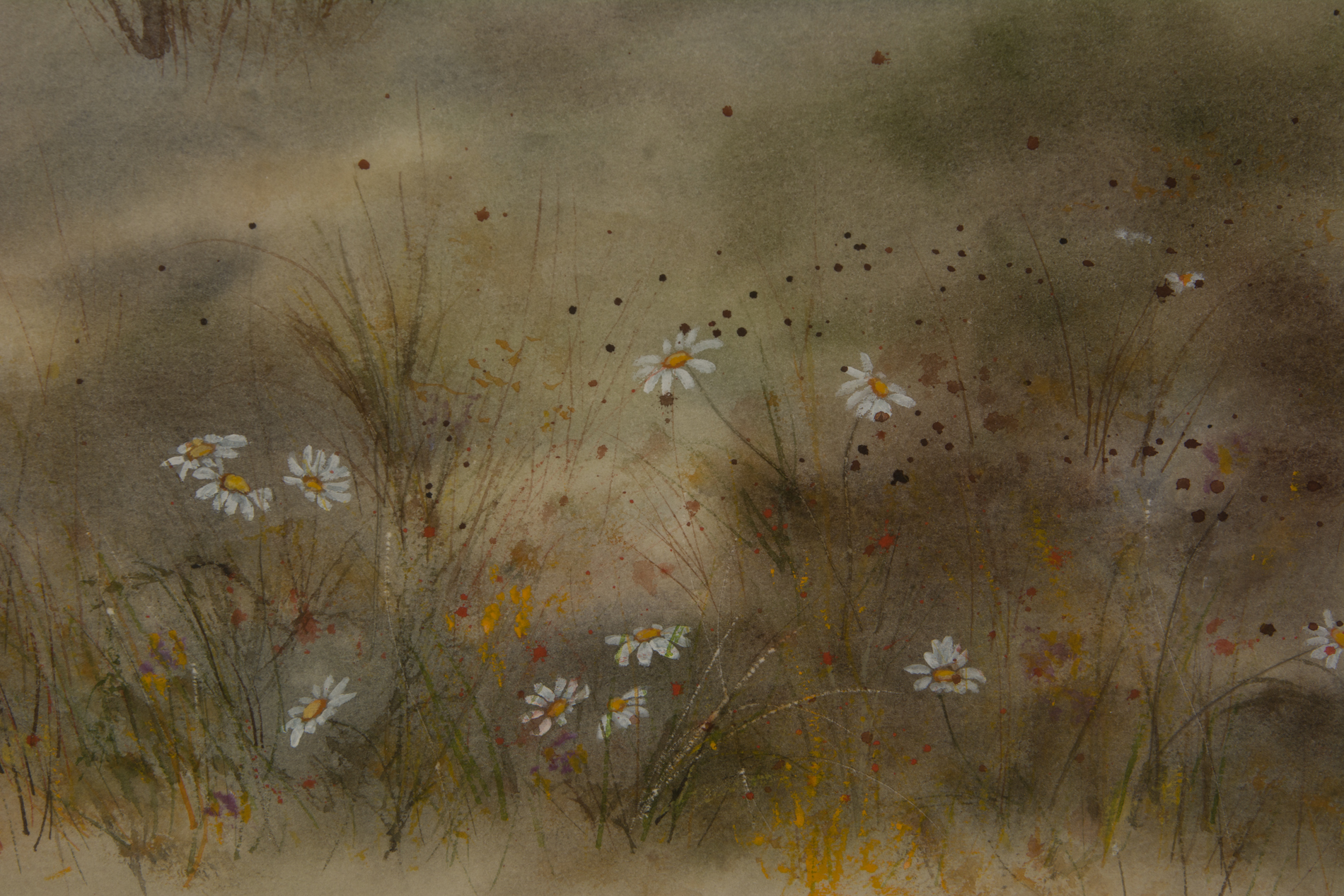 Mary T. Hoffman Original Watercolor Landscape