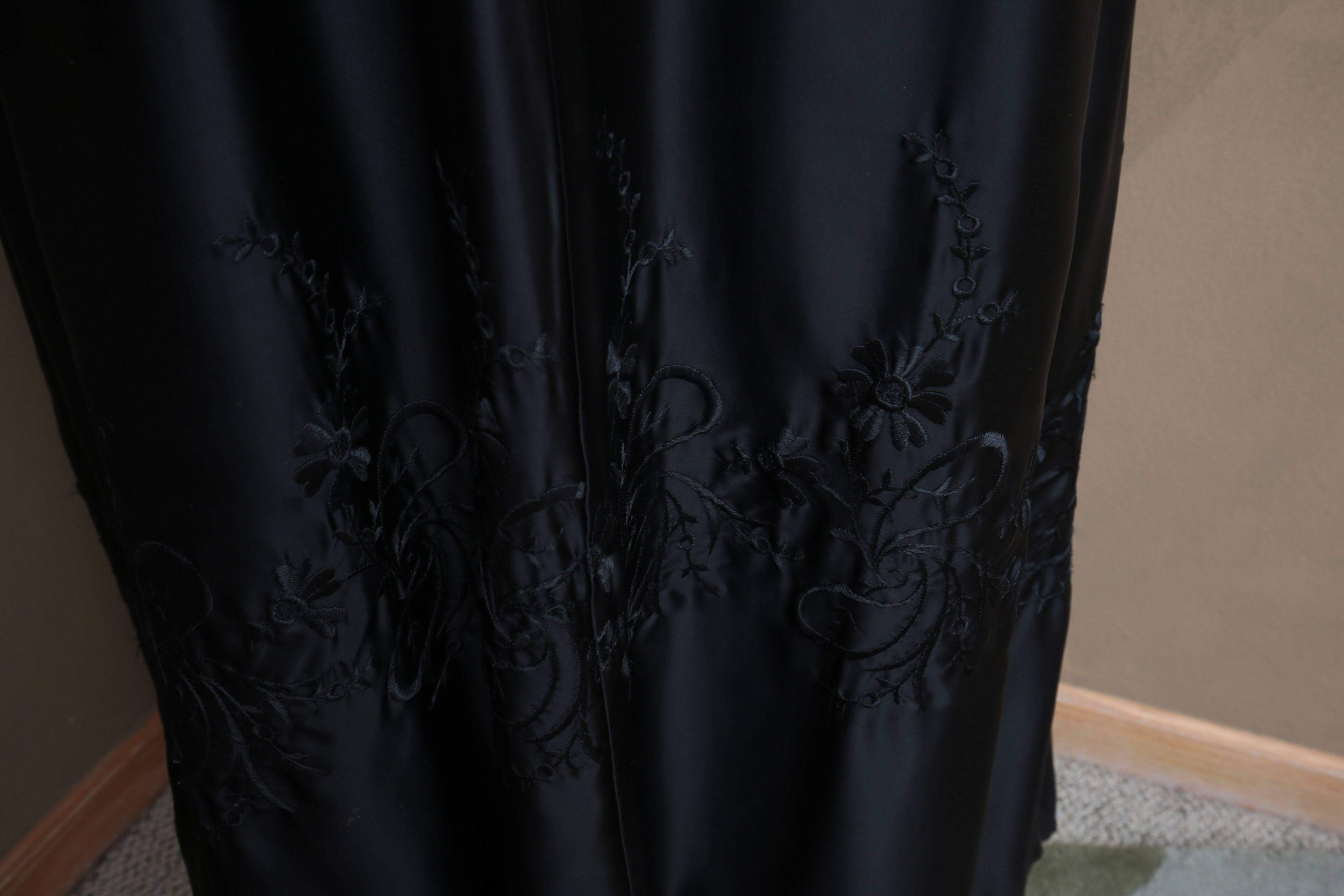Himmel & Sons Black Orchid Mink Fur Coat