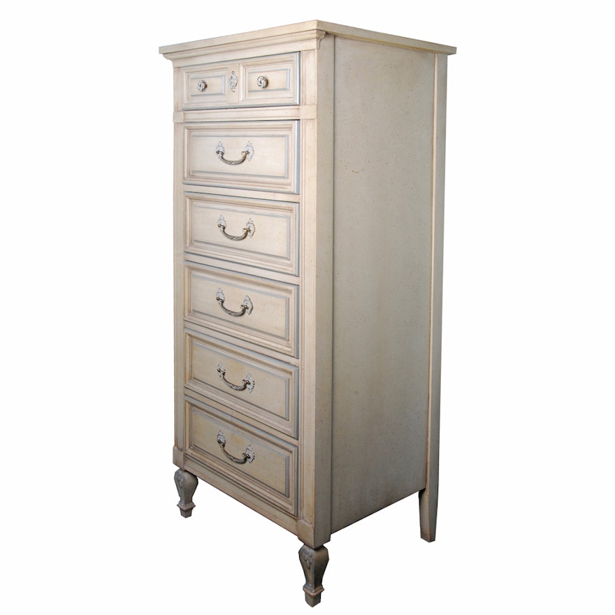 Vintage French Provincial Style Chest of Drawers by Dixie