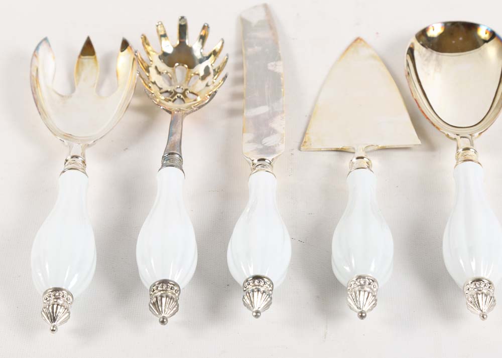 Godinger Plated Silver Serving Utensils