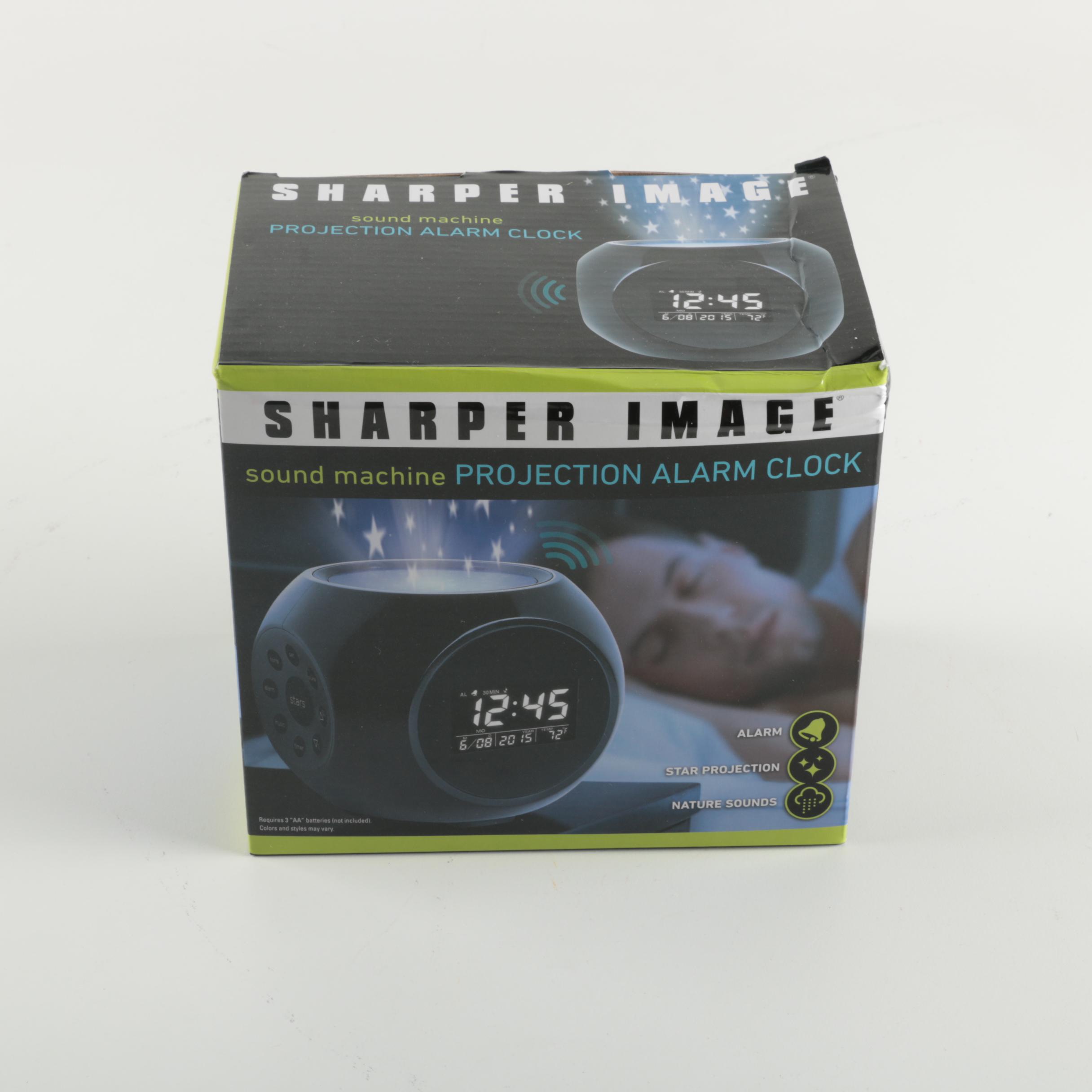 Sharper Image Projection Alarm Clock