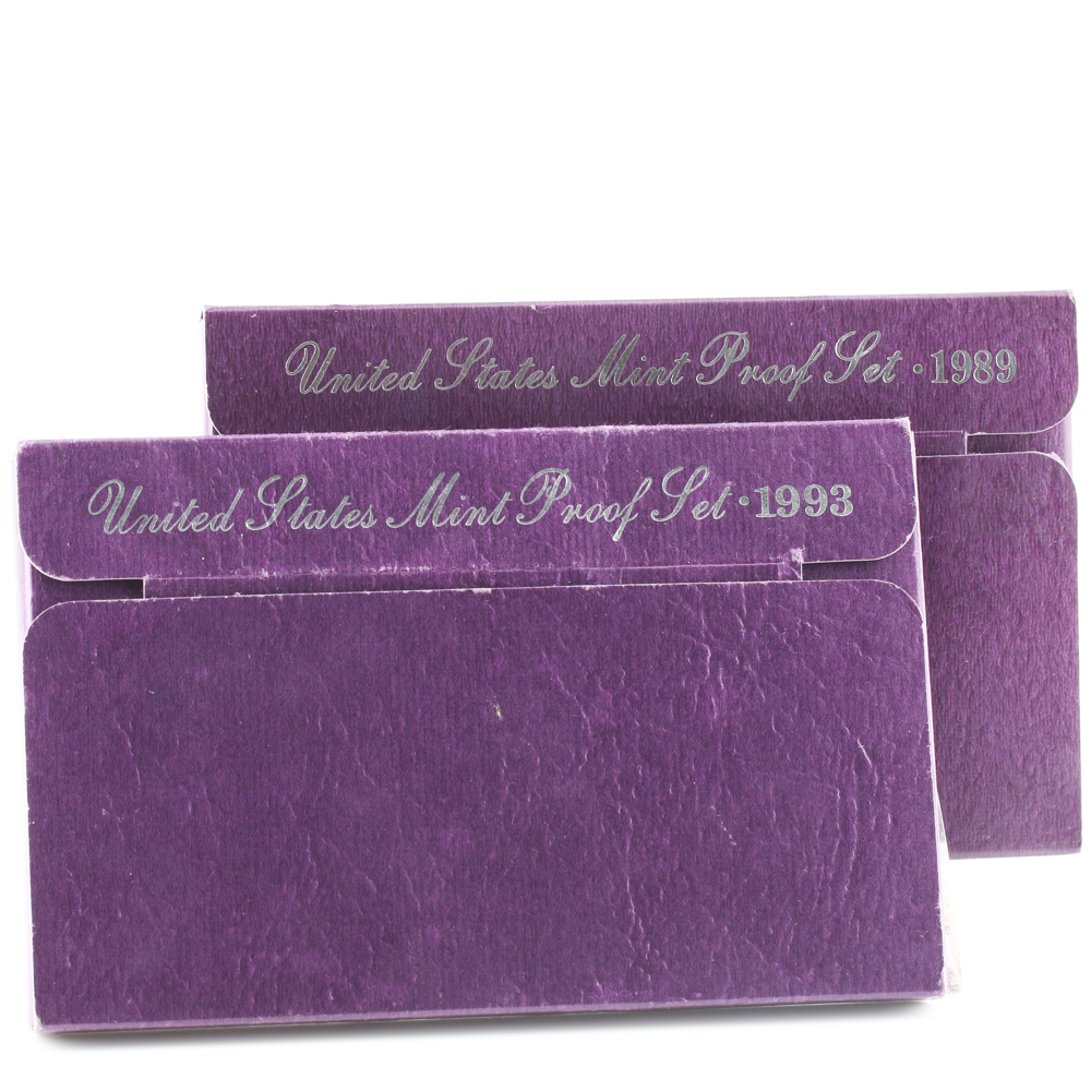 Pair of United States Mint Proof Sets.
