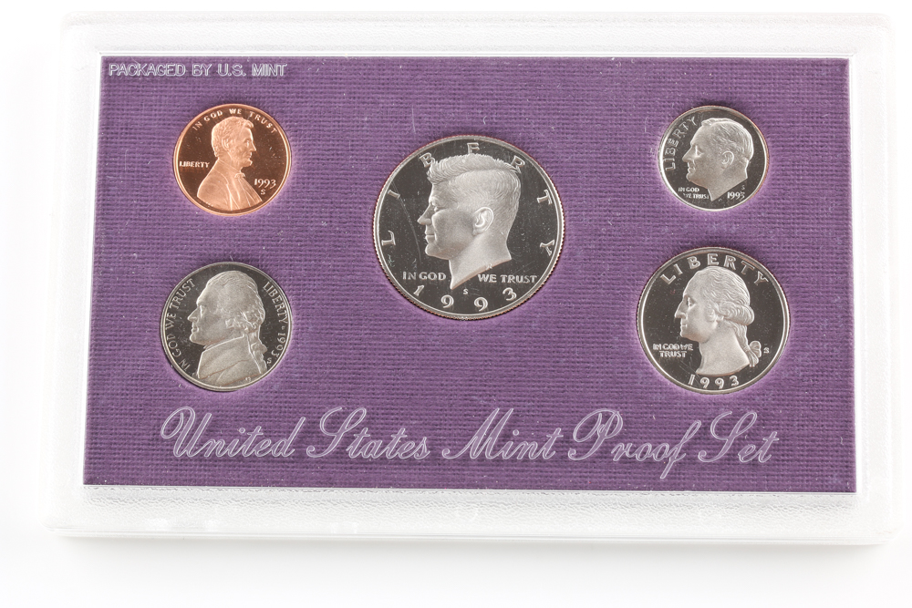 Pair of United States Mint Proof Sets.