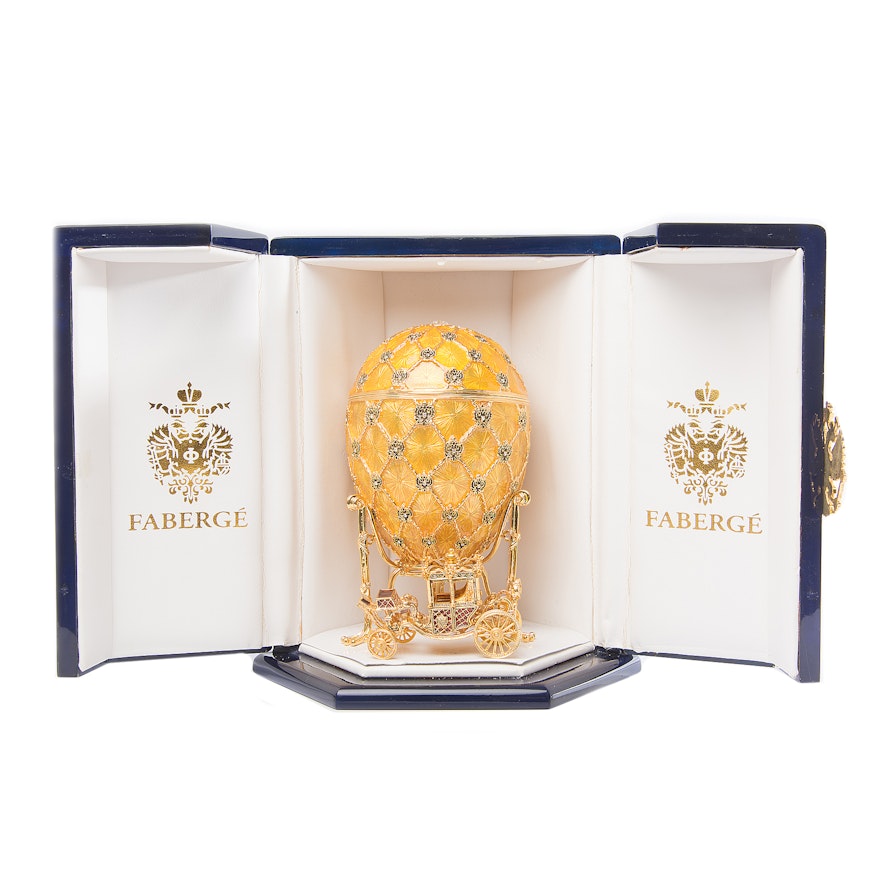 Licensed Replica Fabergé "Imperial Coronation" Egg