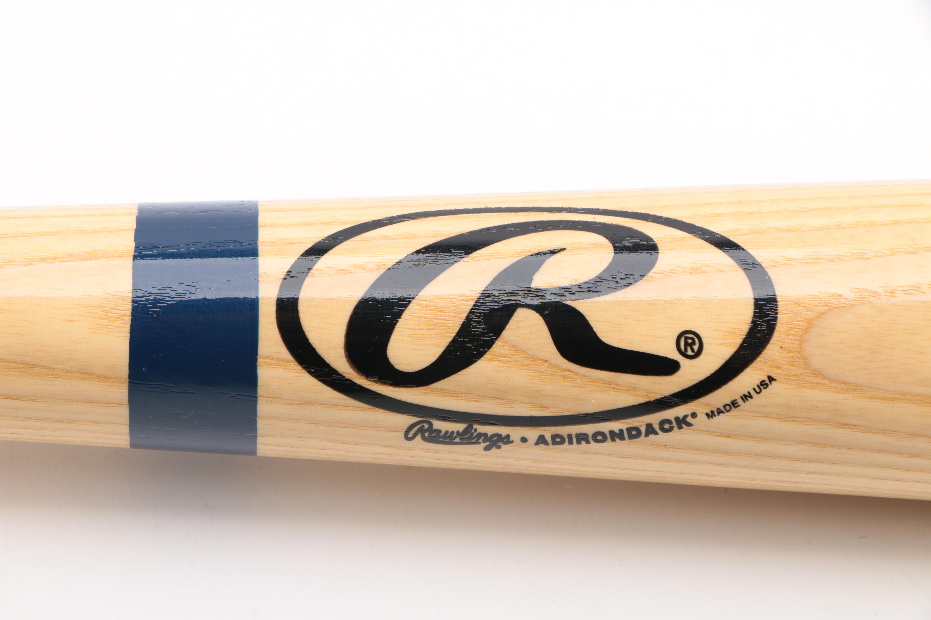 Signed Aramis Ramirez Wood Baseball Bat