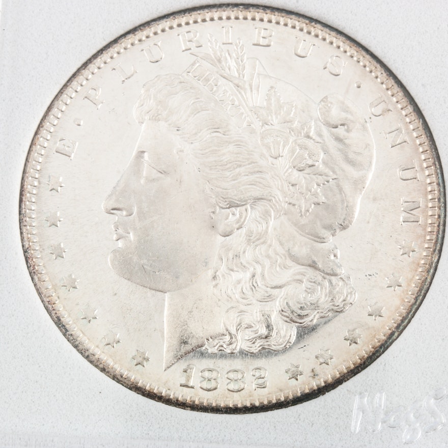 1882 S Silver Morgan Dollar
