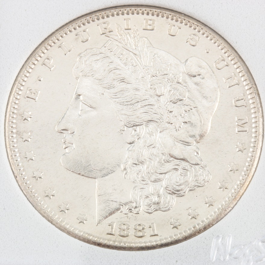 1881 S Silver Morgan Dollar