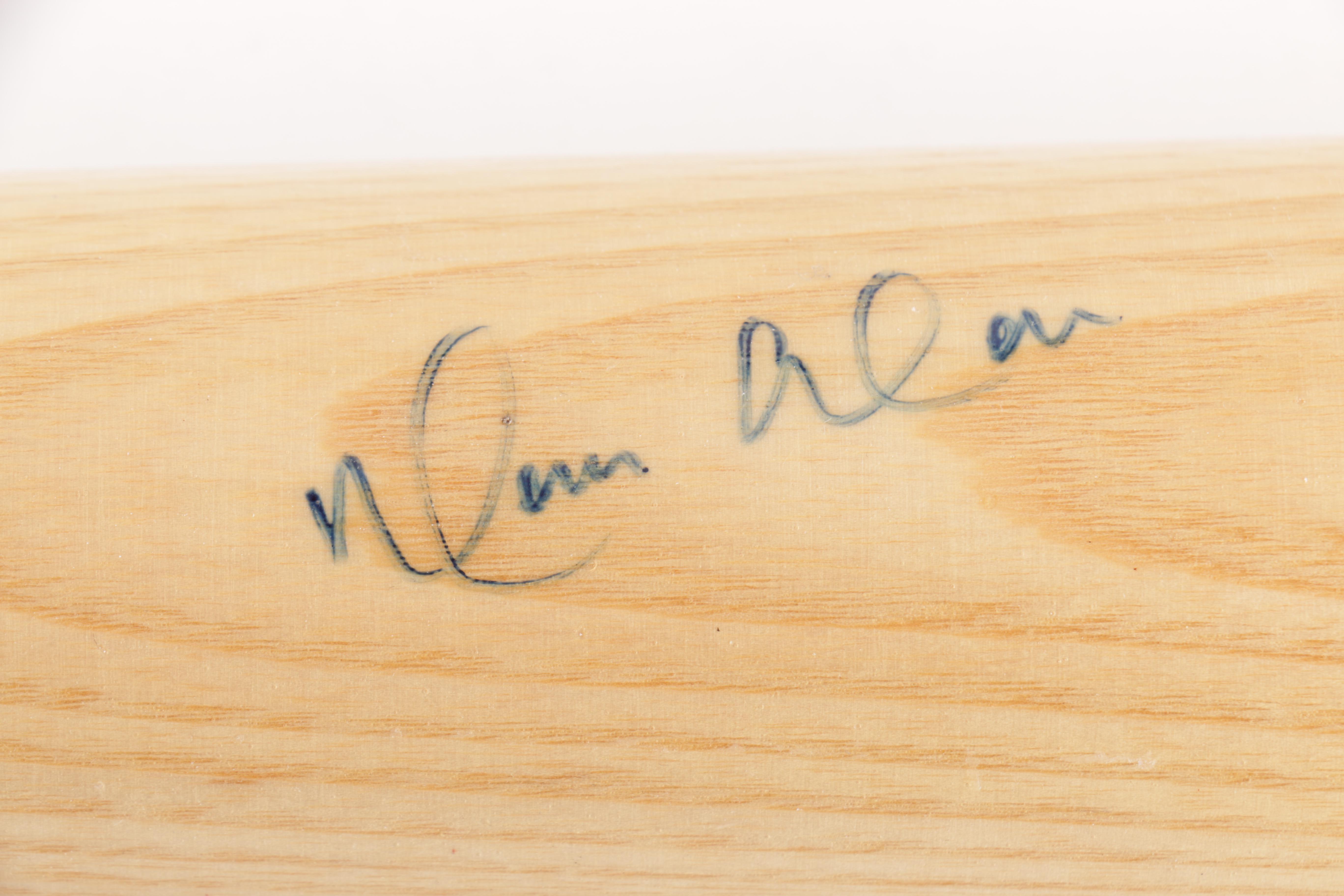 Moises Alou Signed Baseball Bat