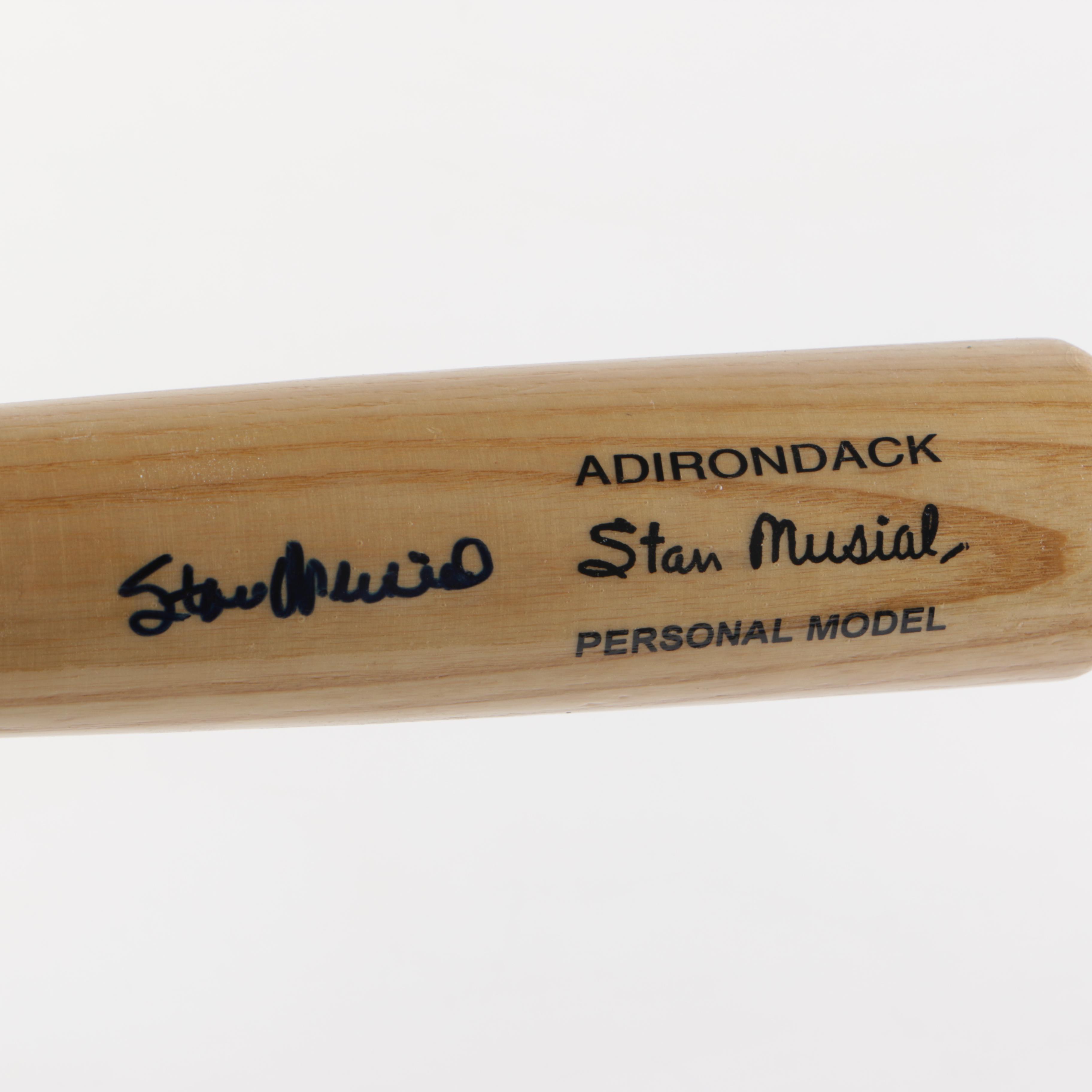 Autographed Stan Musial Adirondack Personal Model Baseball Bat