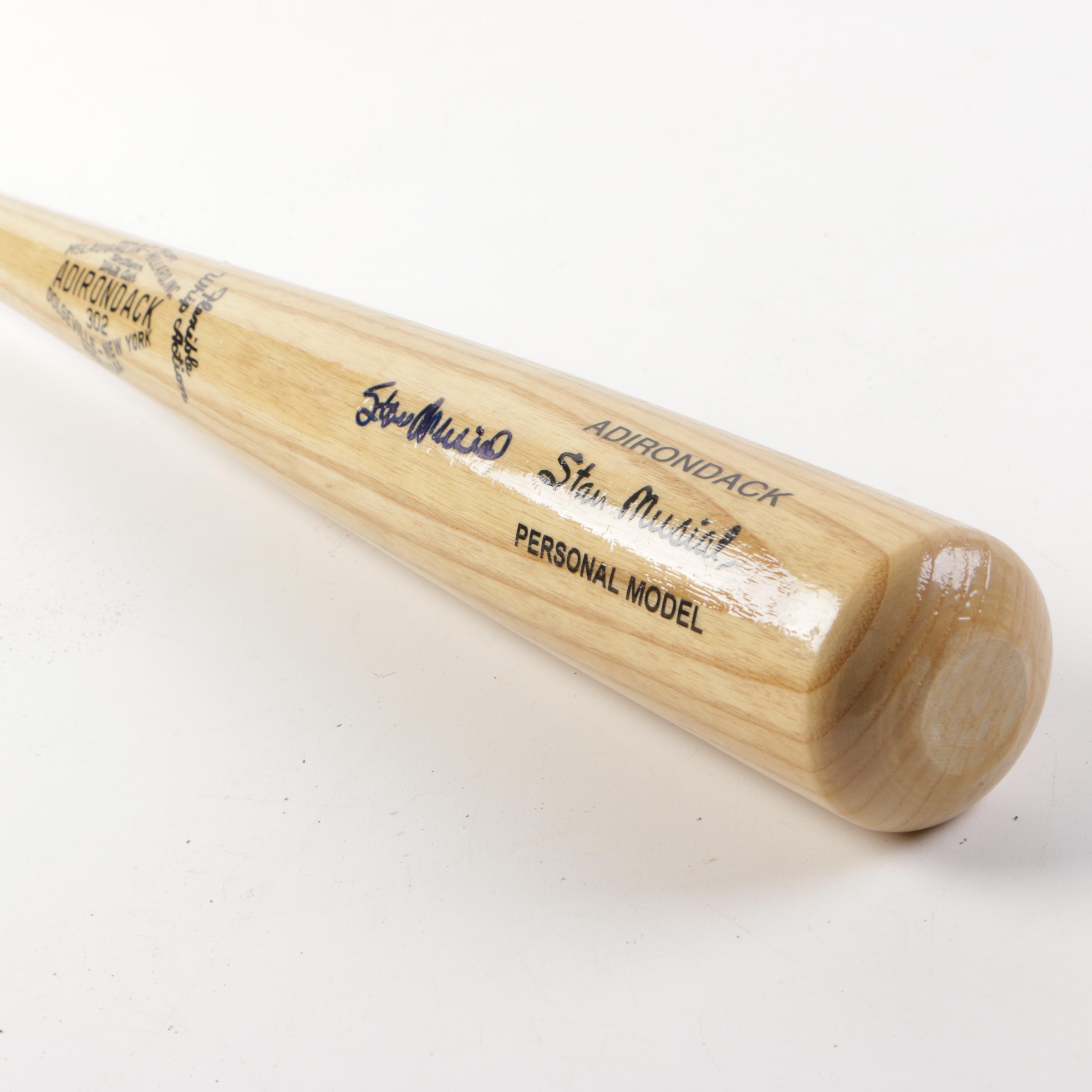 Autographed Stan Musial Adirondack Personal Model Baseball Bat