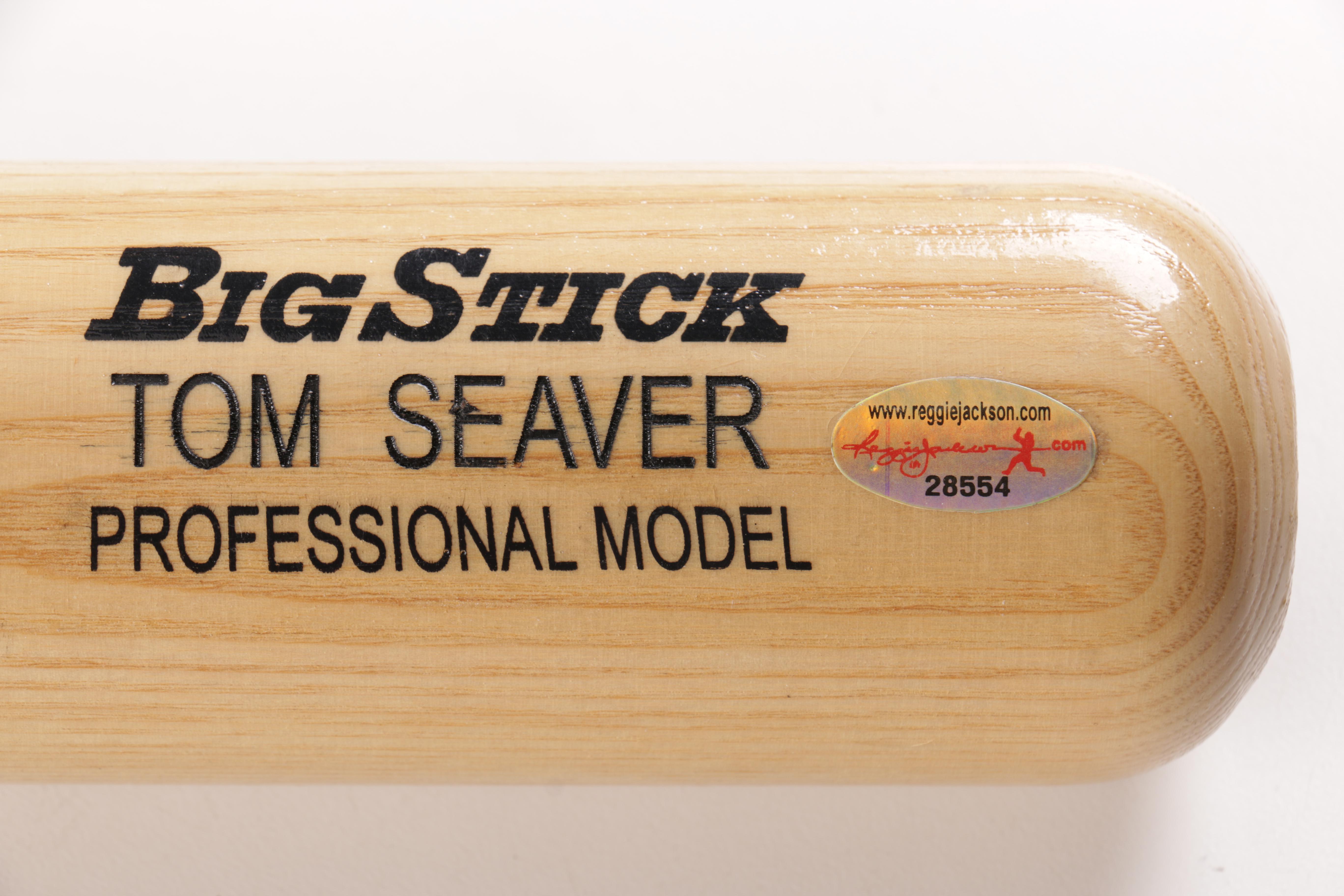 Signed Tom Seaver Wood Baseball Bat