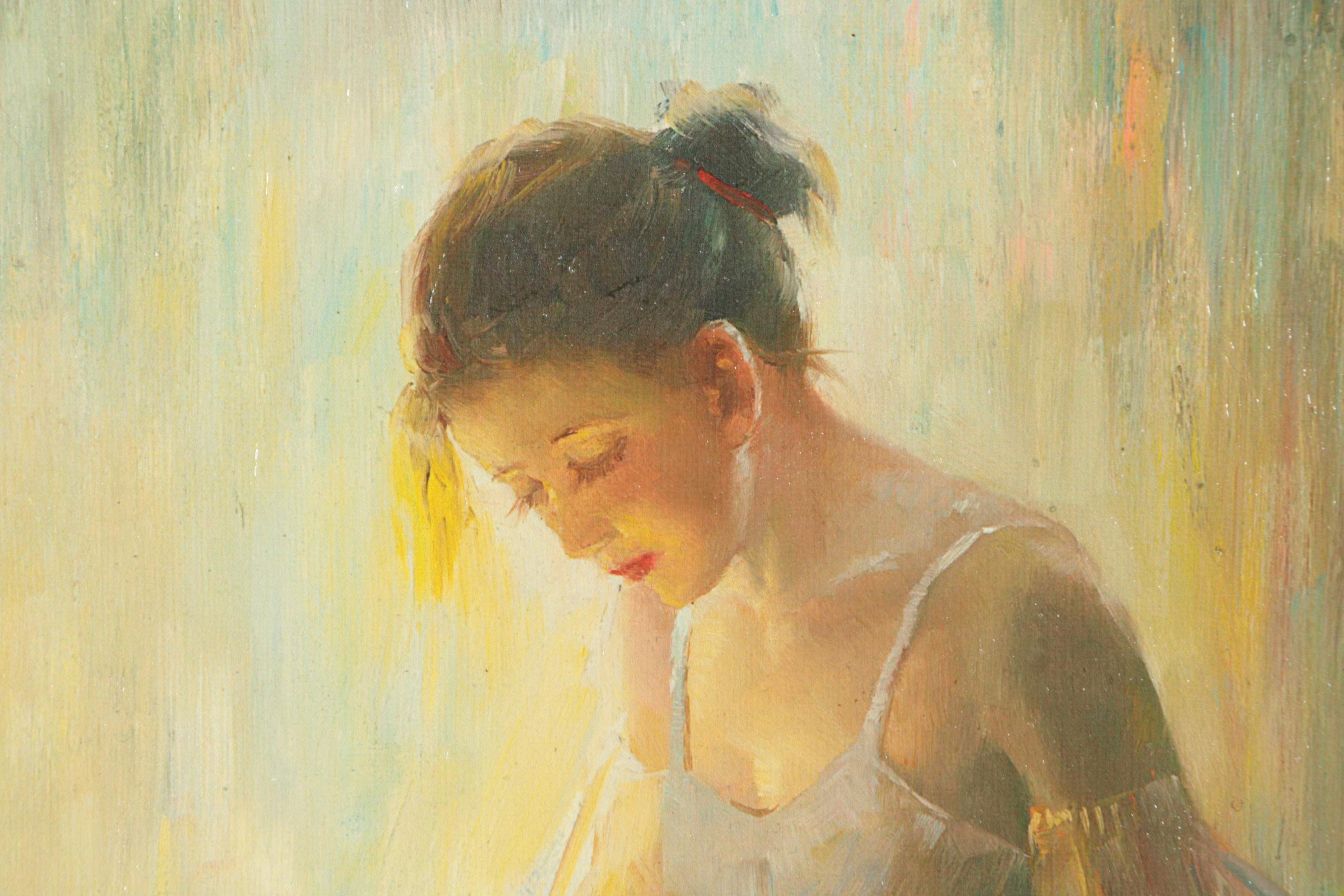 Giclee After Delano Holland's Painting "Dress Rehearsal"