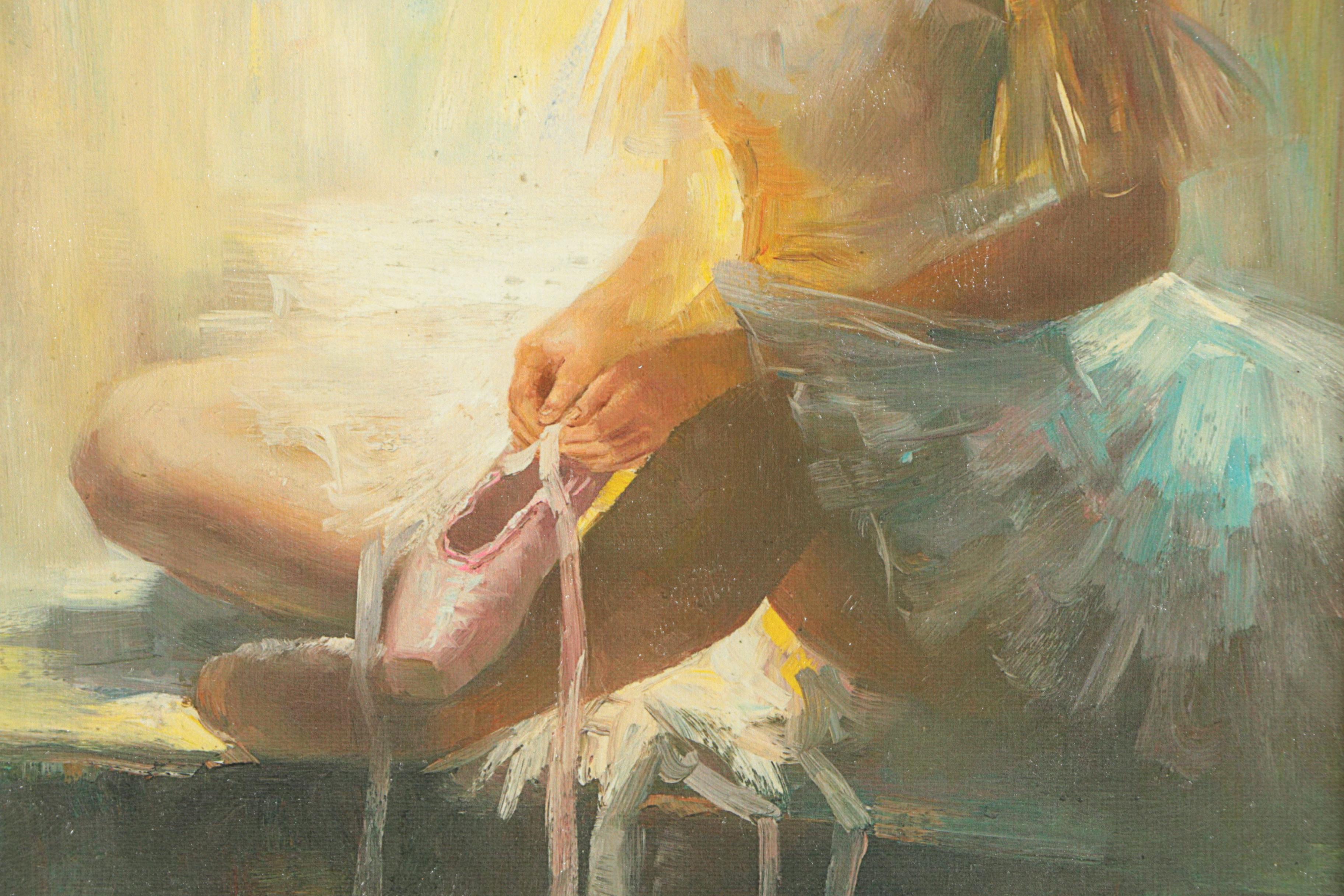 Giclee After Delano Holland's Painting "Dress Rehearsal"