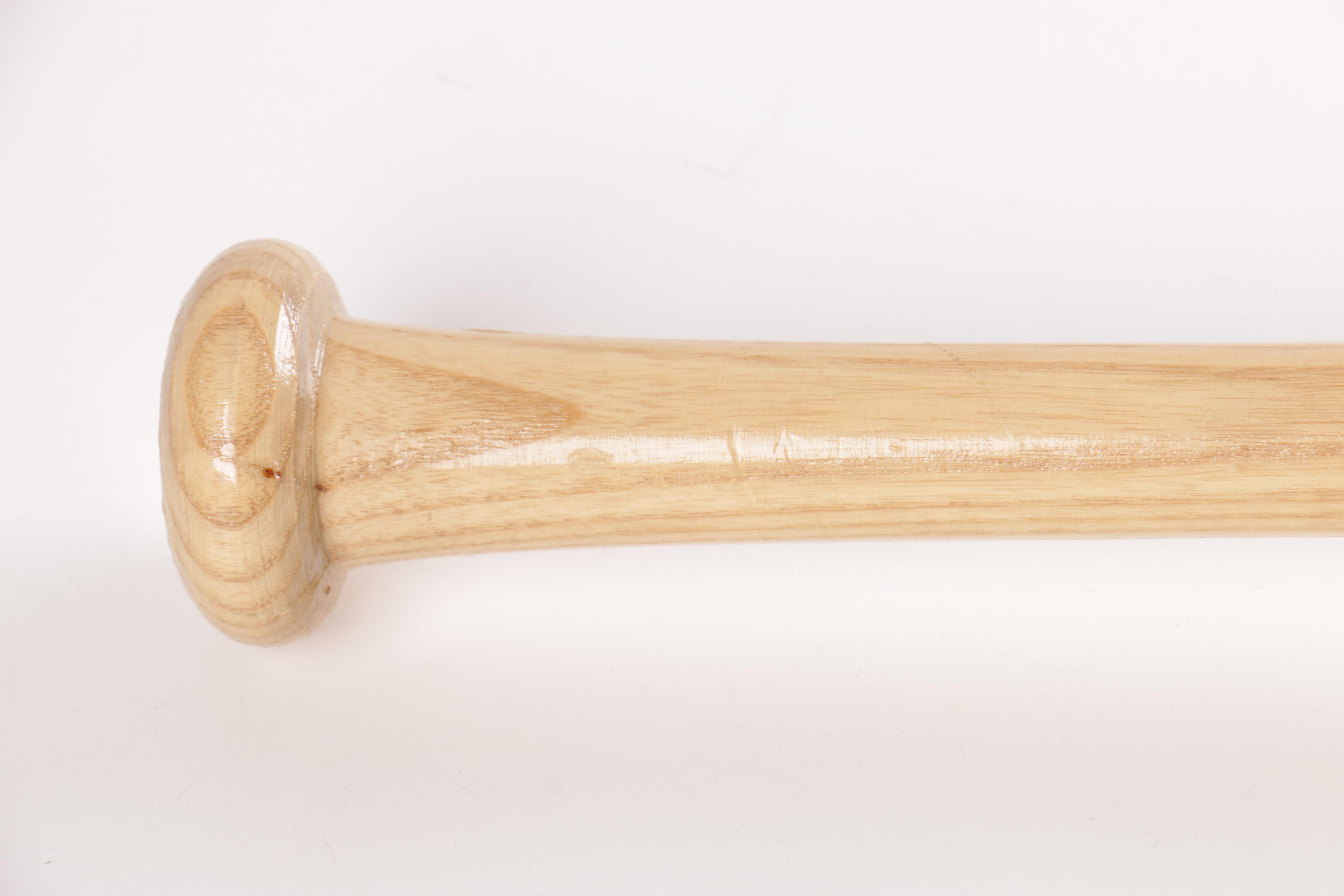 Signed Carlton Fisk Wood Baseball Bat