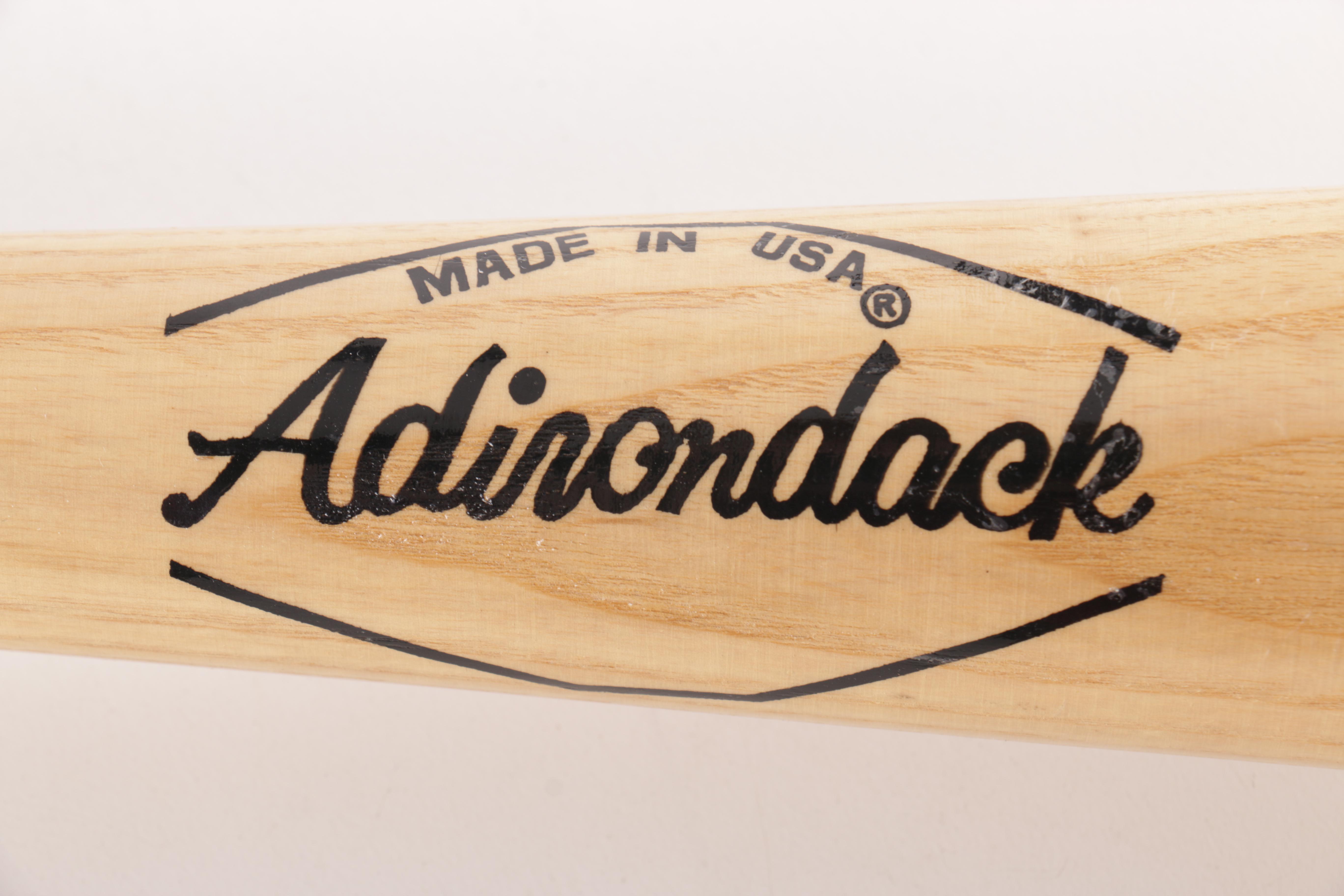 Signed Carlton Fisk Wood Baseball Bat