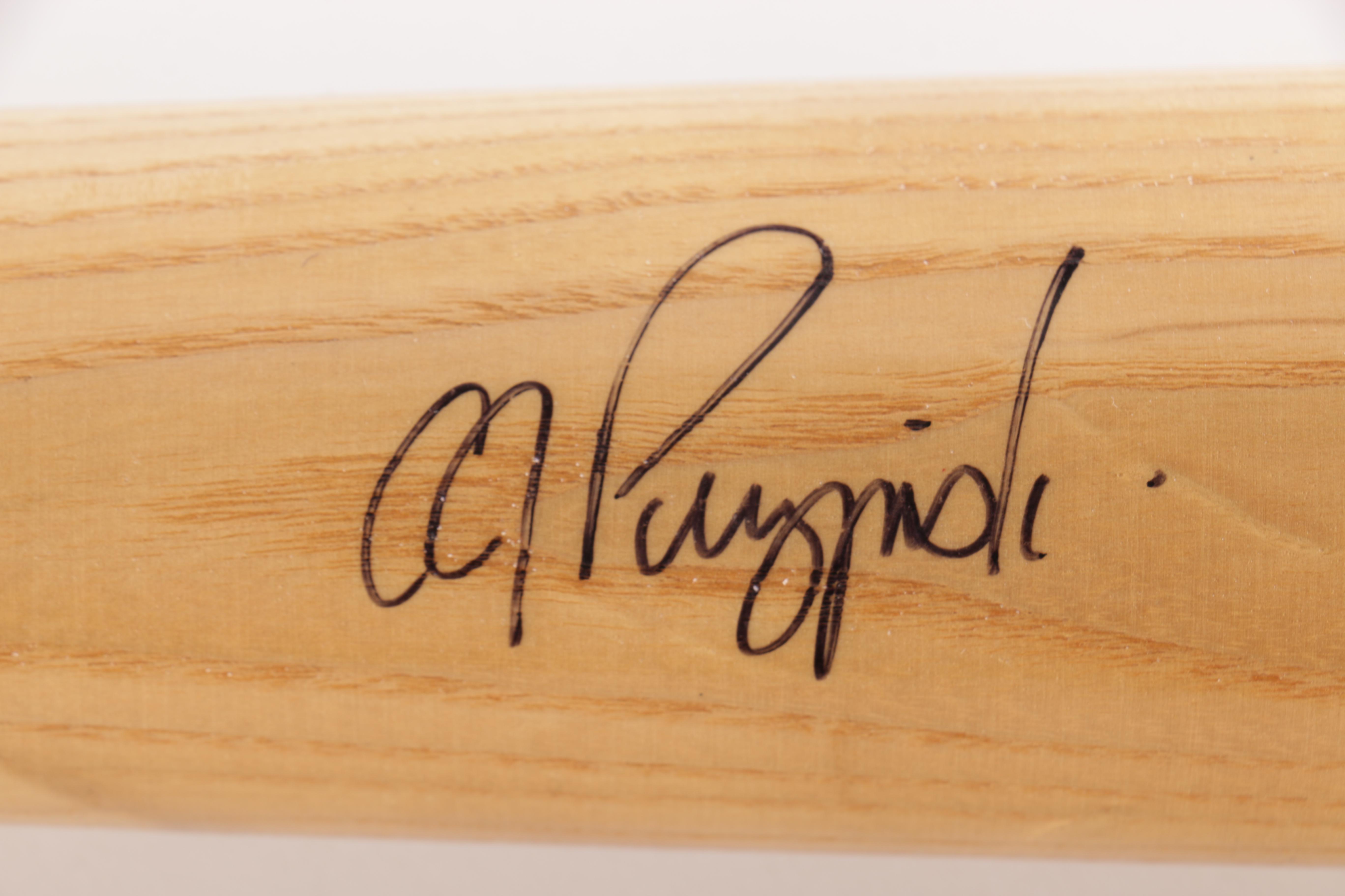 A. J. Pierzynski Autographed Baseball Bat