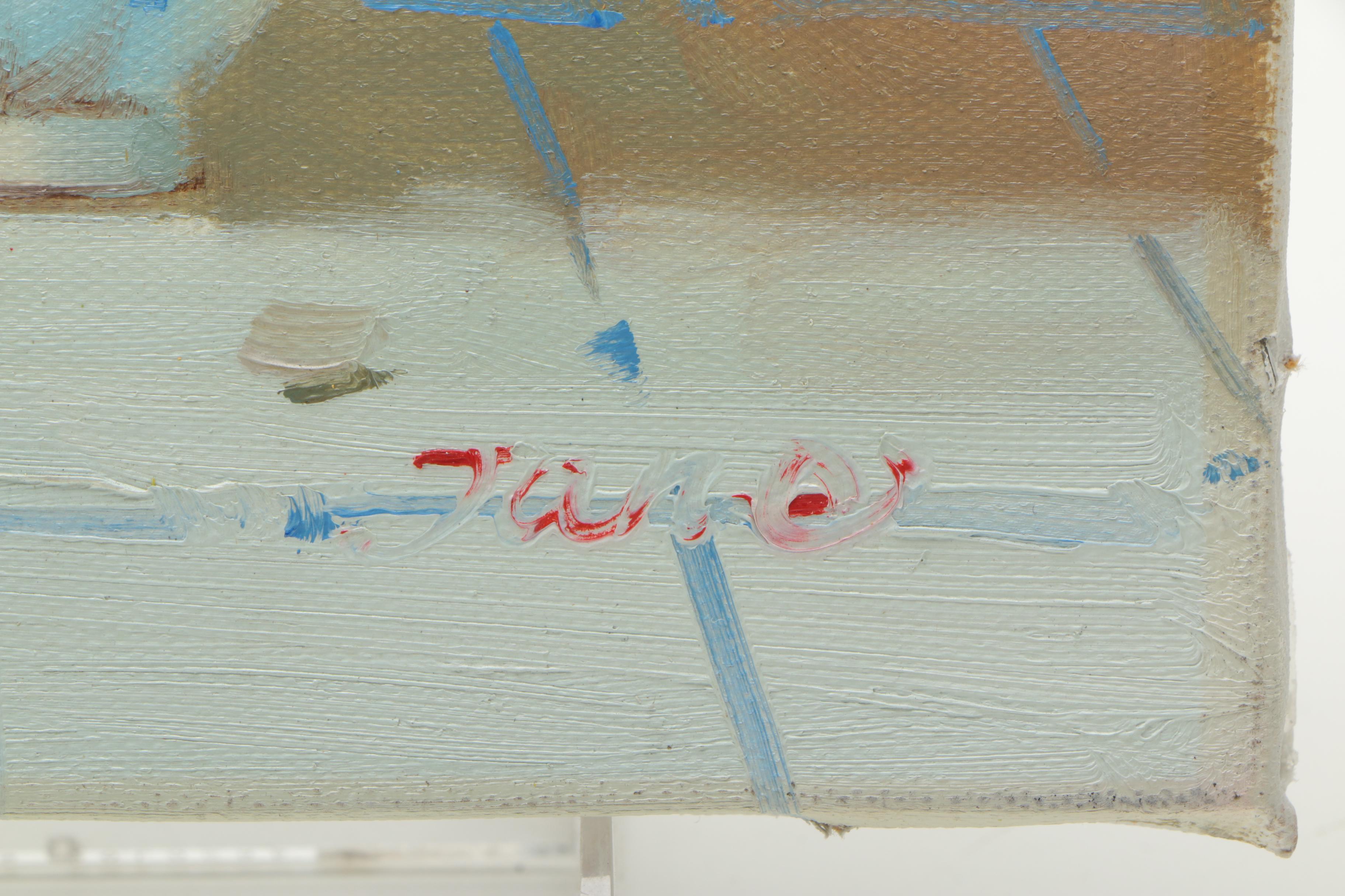 Jane Oil Painting on Canvas of Floral Still Life