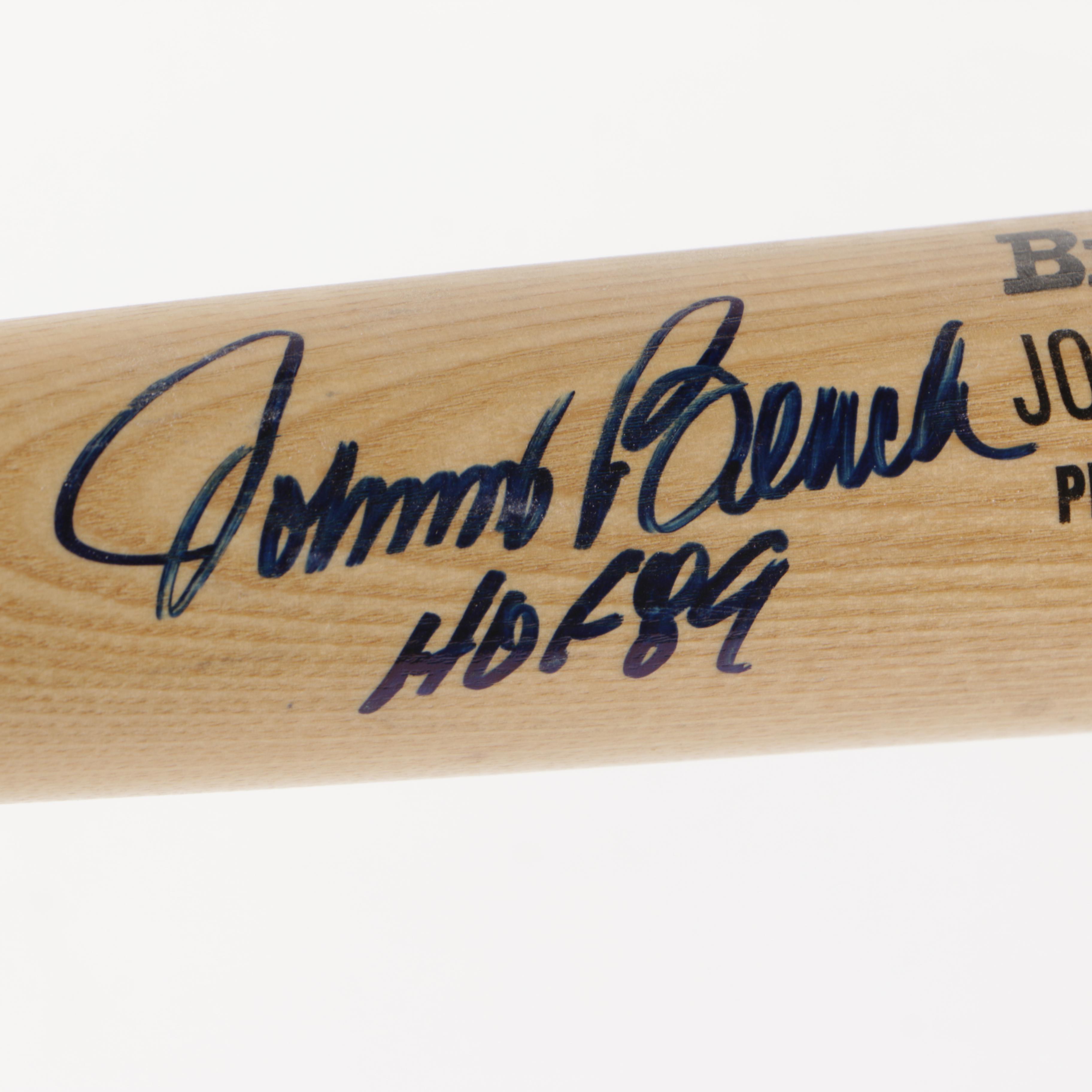 Rawlings "Big Stick" Signed Baseball Bats Including Pete Rose and Chipper Jones