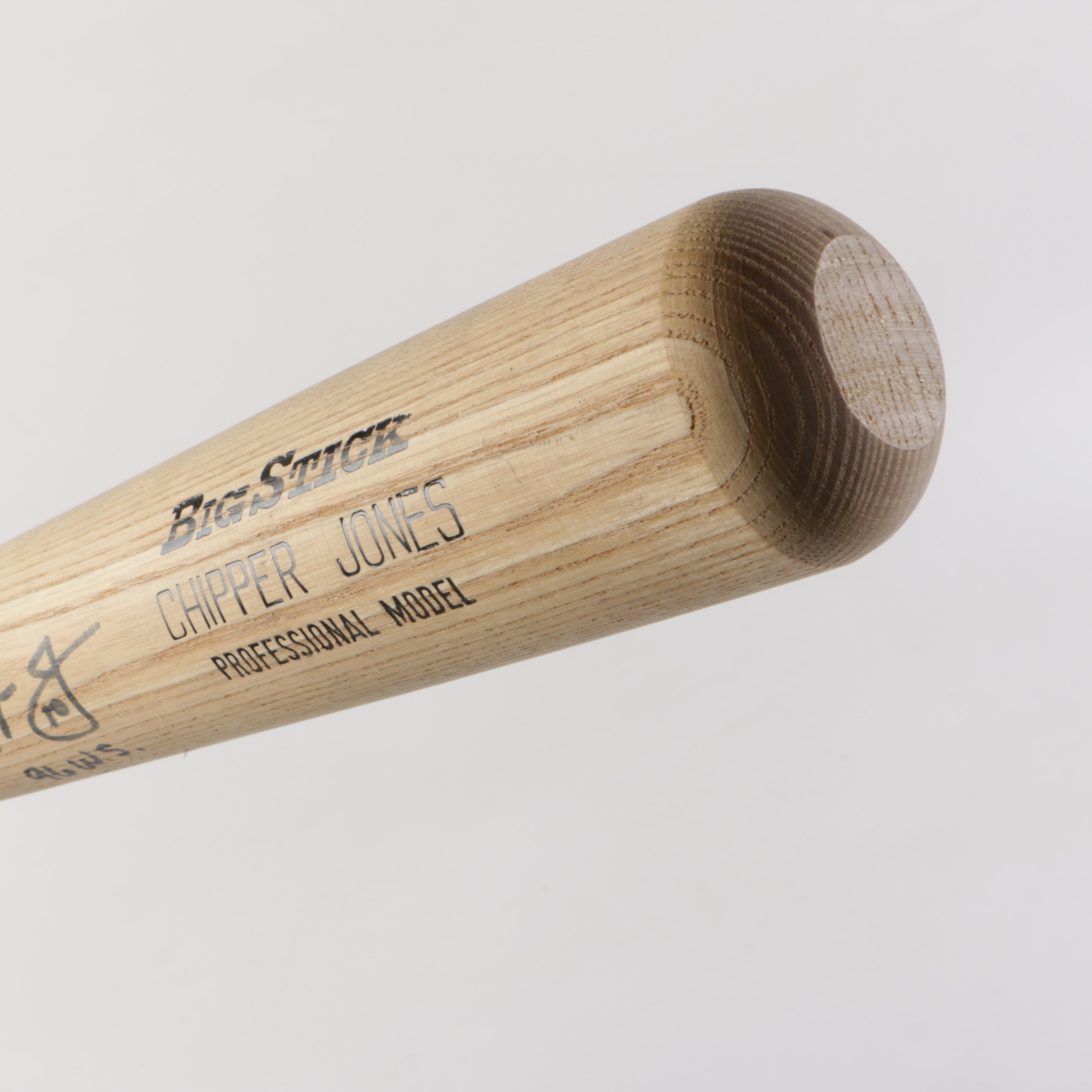 Rawlings "Big Stick" Signed Baseball Bats Including Pete Rose and Chipper Jones