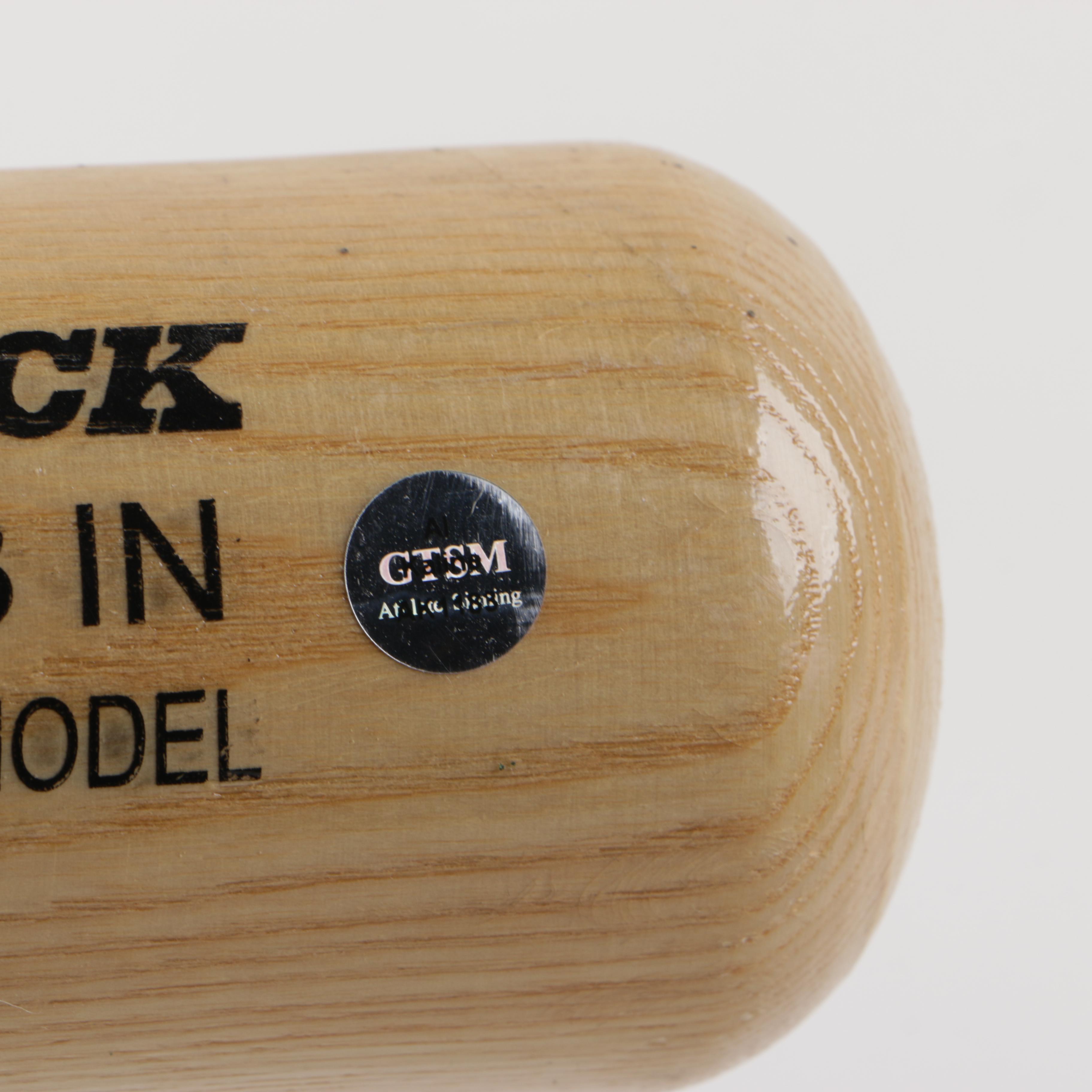 Rawlings "Big Stick" Signed Baseball Bats Including Pete Rose and Chipper Jones