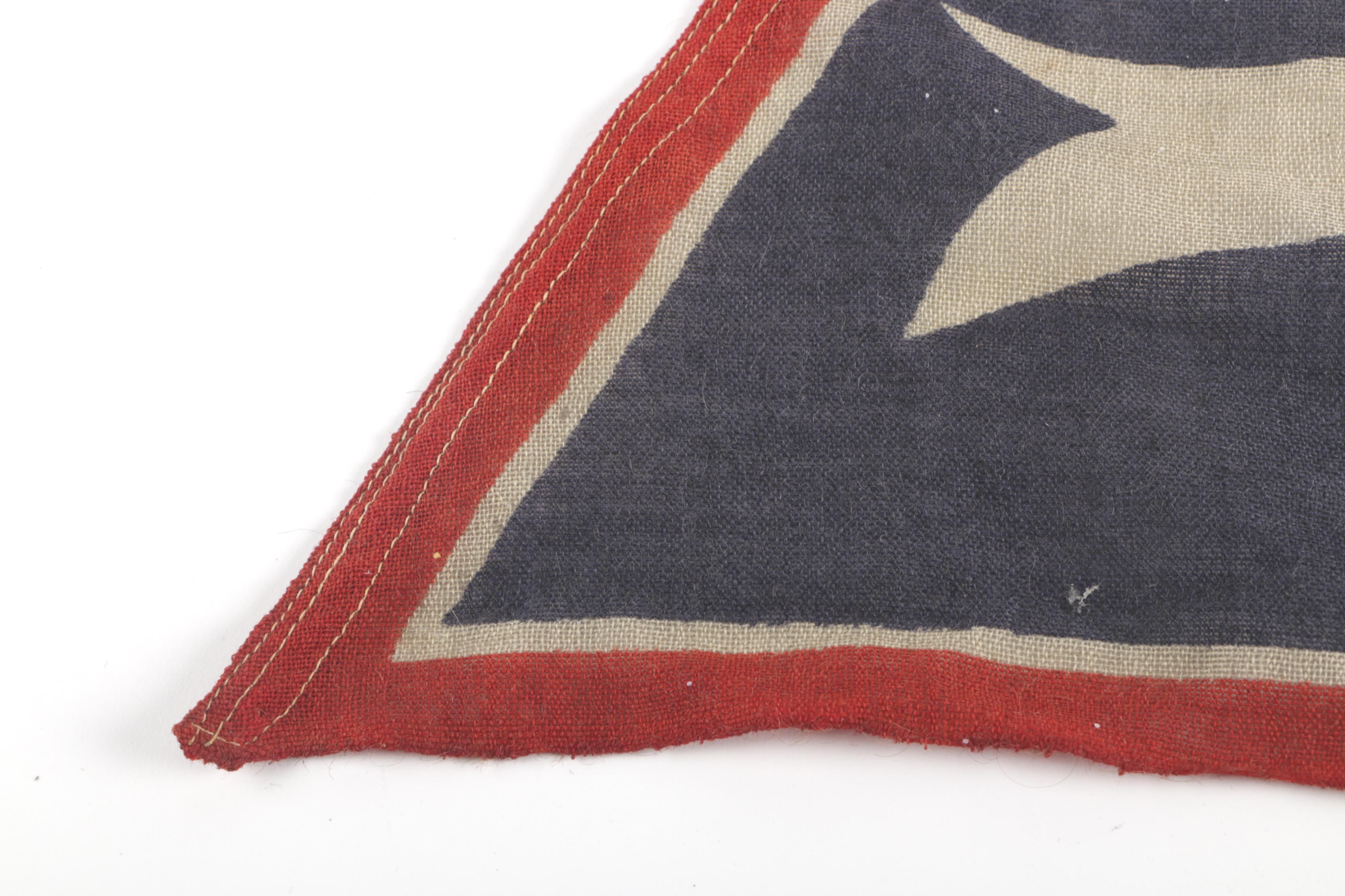 1930s "Seuss Navy" Cloth Flag