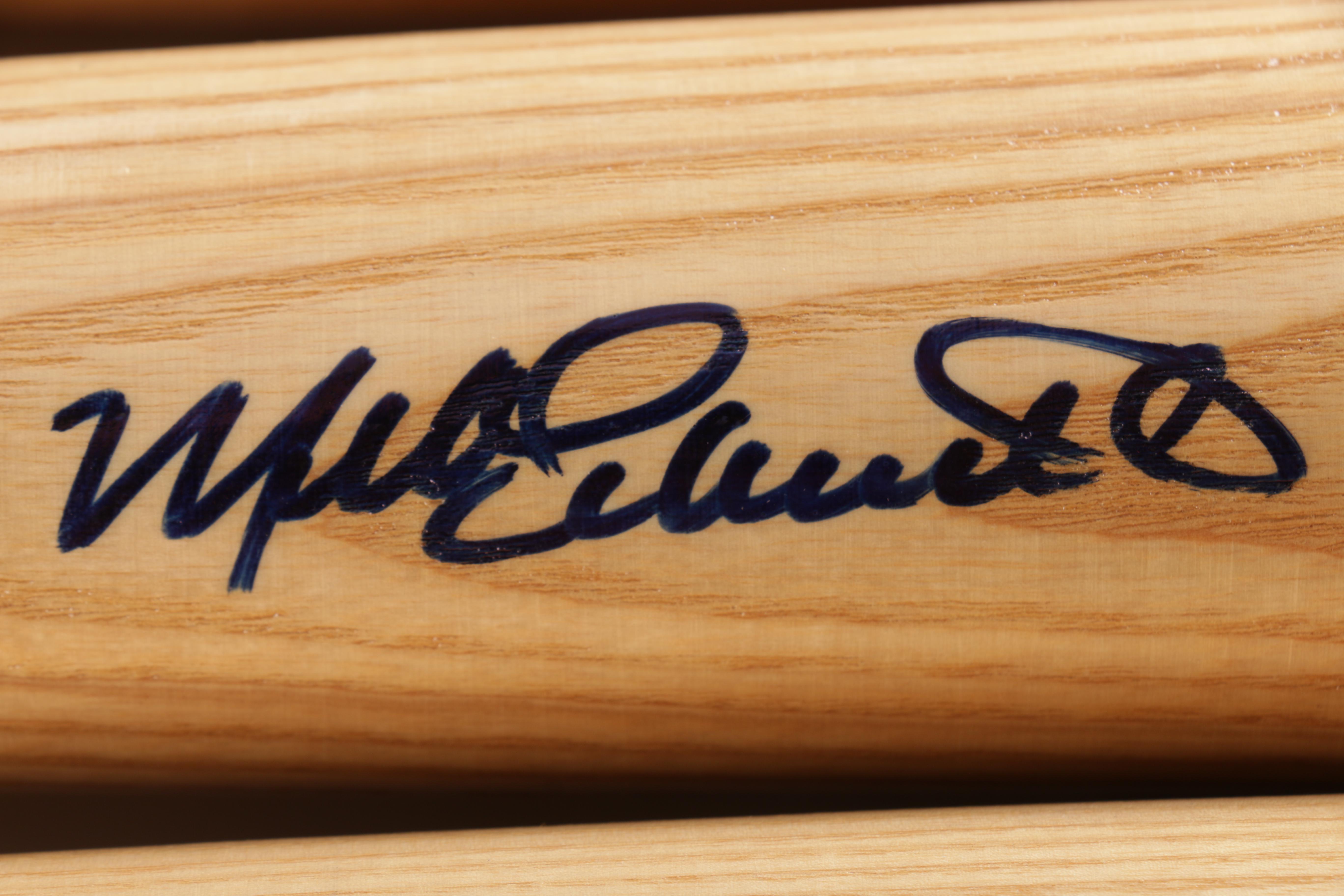 Signed Baseball Bats Including Nolan Ryan and Ron Santo