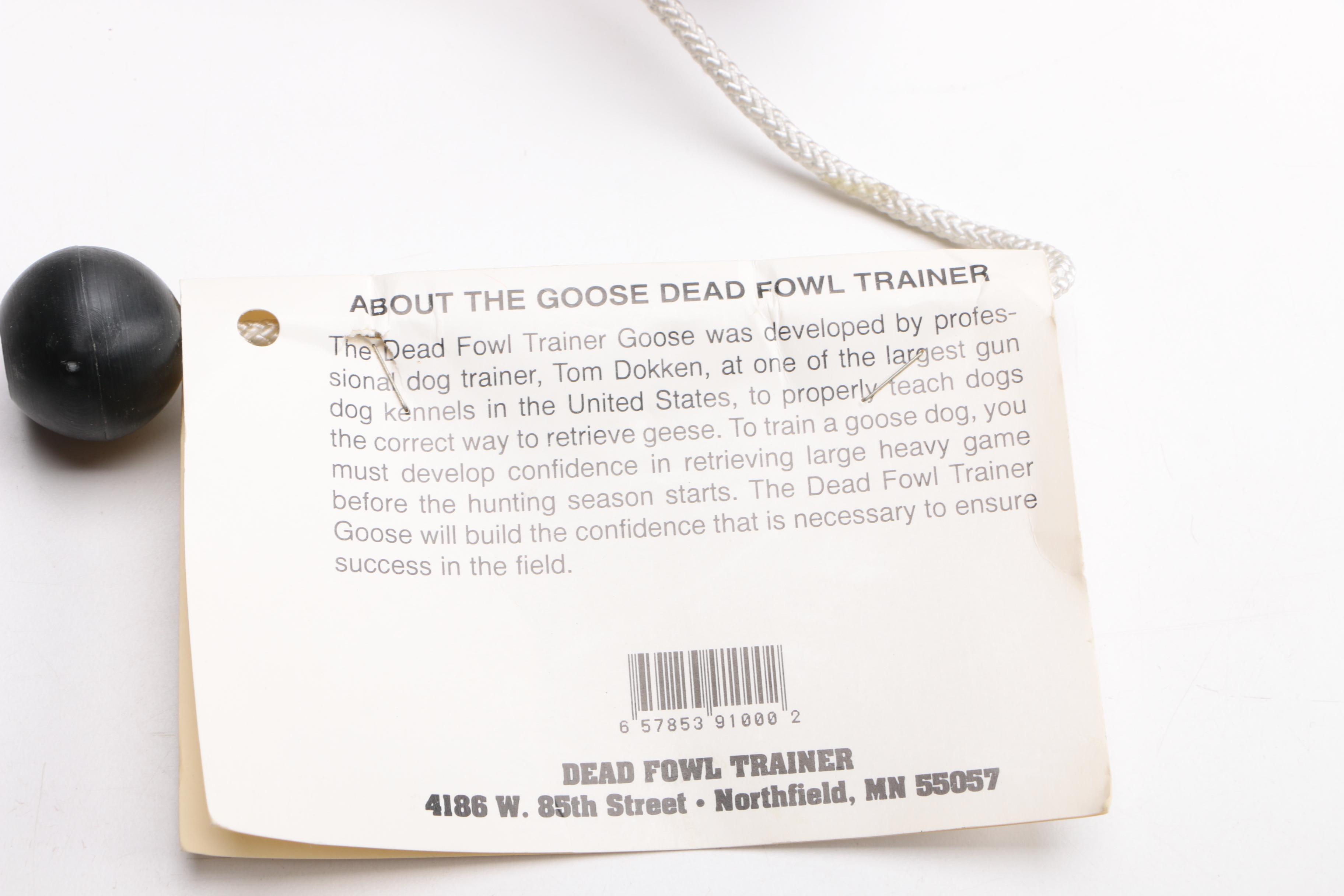 Dead Fowl Dog Trainer