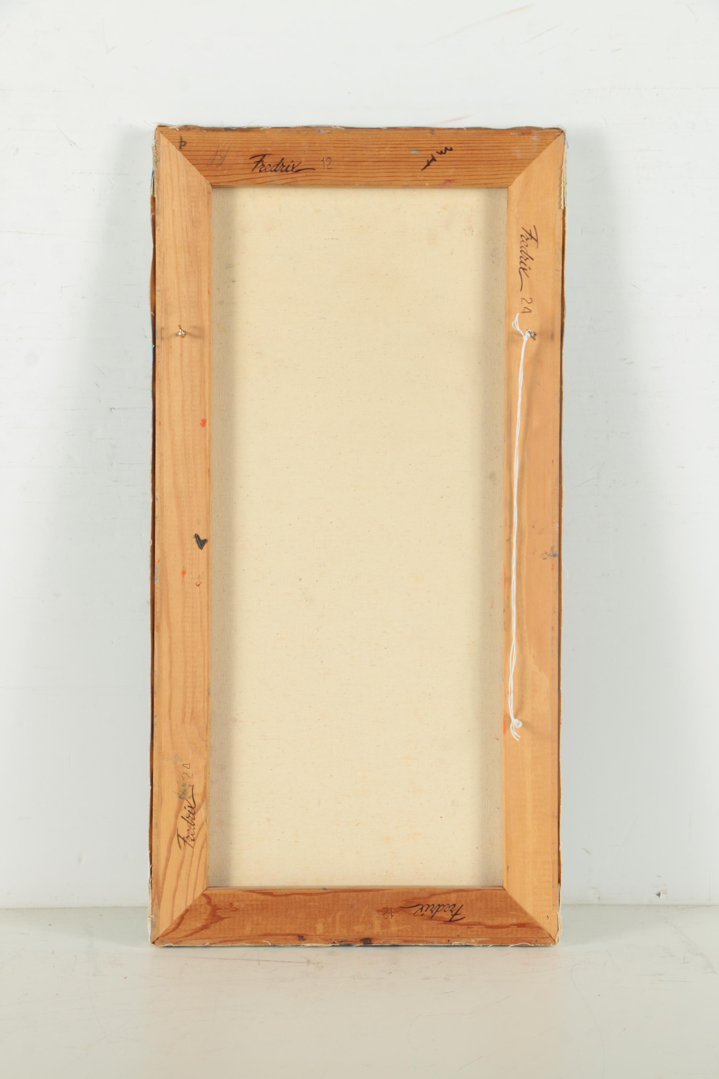 Edith Montlack Oil Painting on Canvas of a Cockatoo