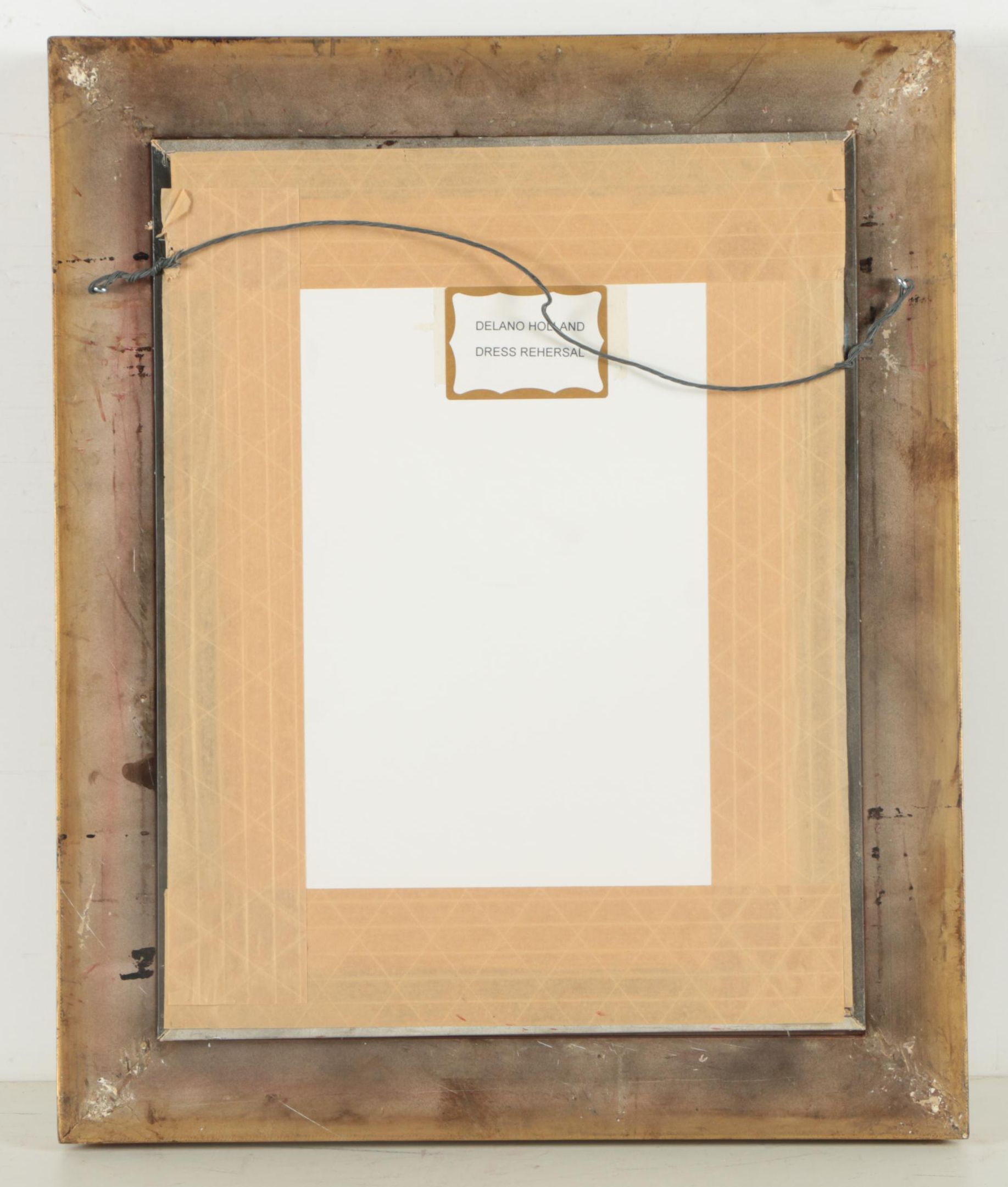 Giclee After Delano Holland's Painting "Dress Rehearsal"