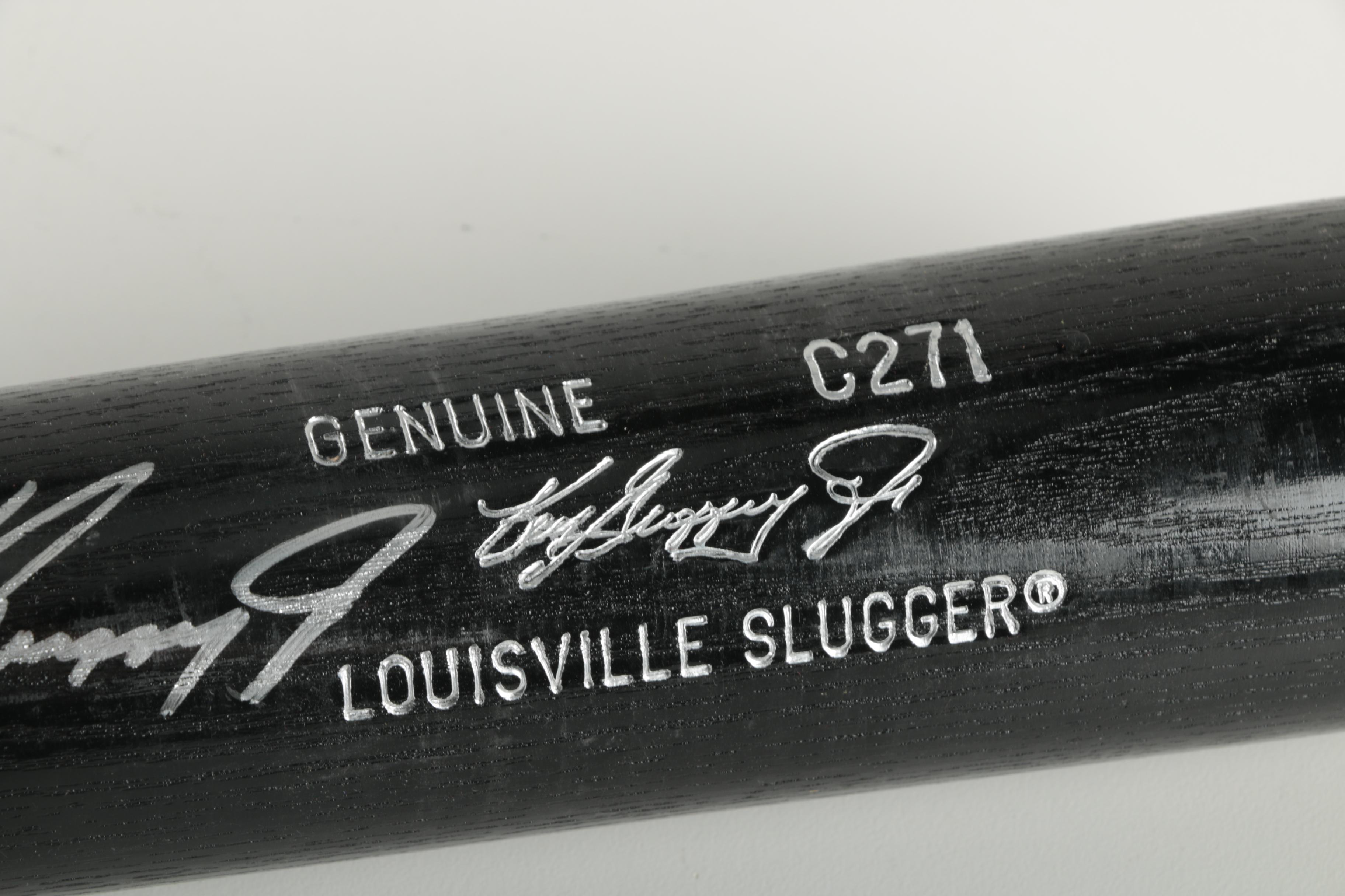 Ken Griffey Jr. Signed Baseball Bat