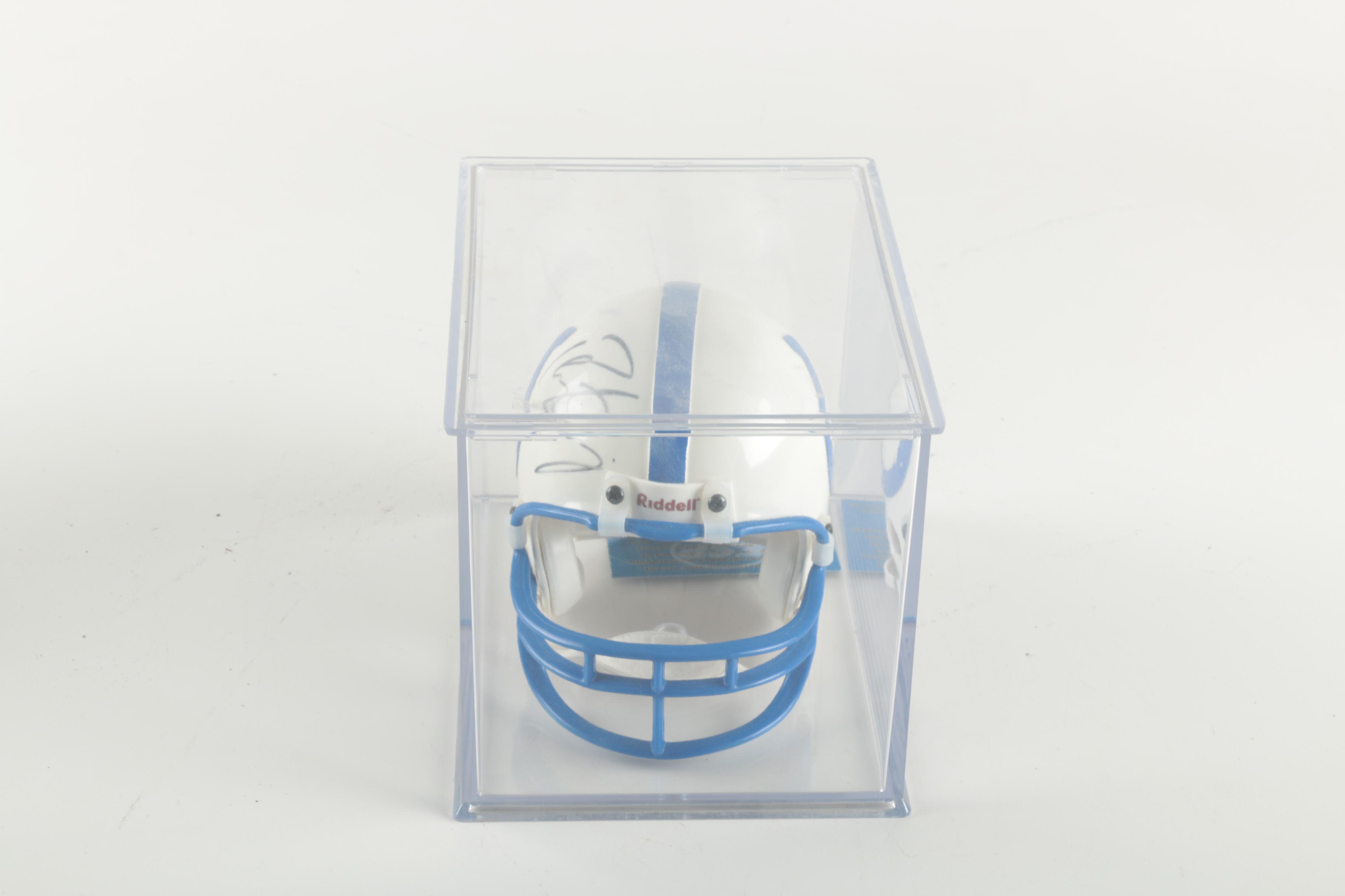 Peyton Manning Autographed Miniature Helmet