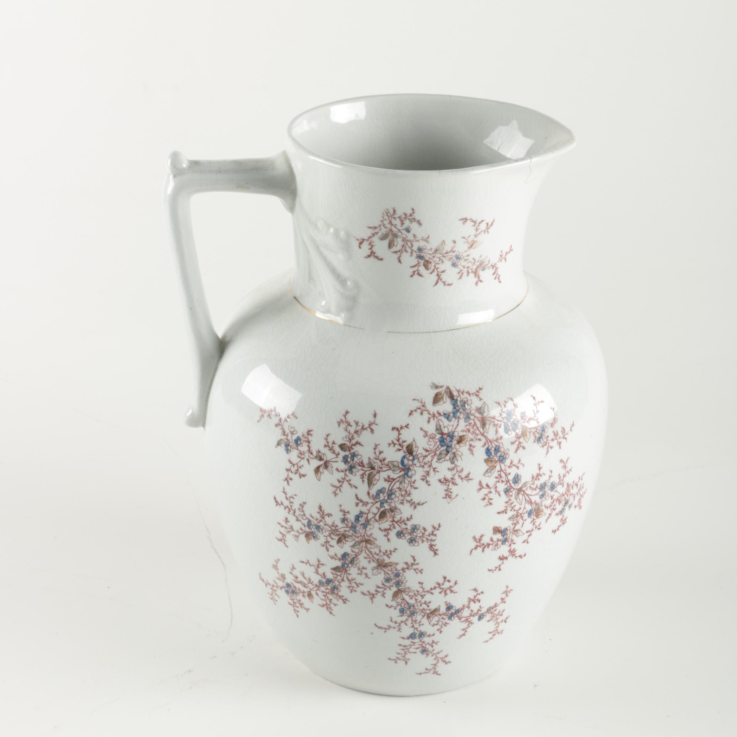 Warranted Ironstone China Pitcher