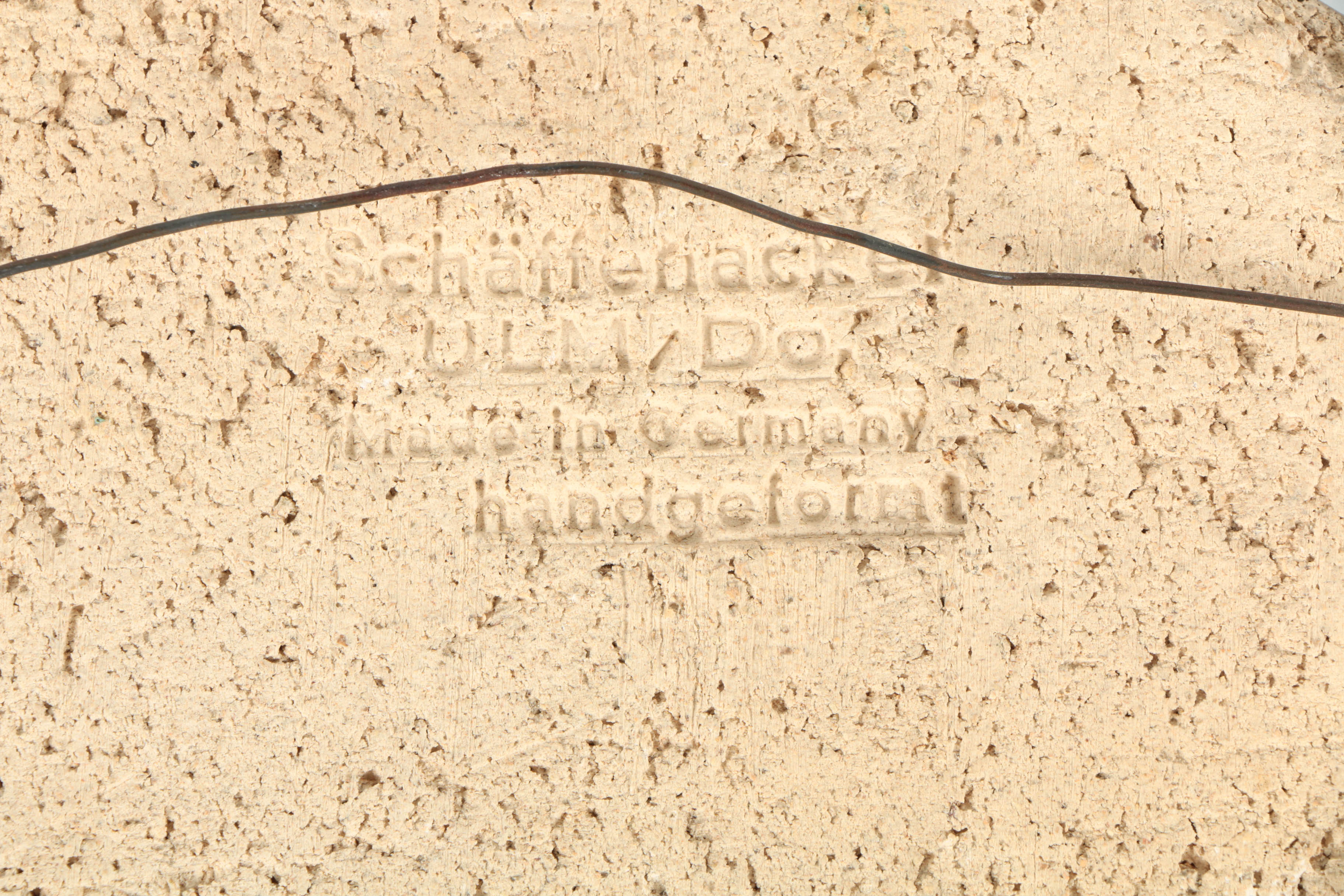 Helmut Schäffenacker Ceramic Wall Plaque of Stylized Ducks