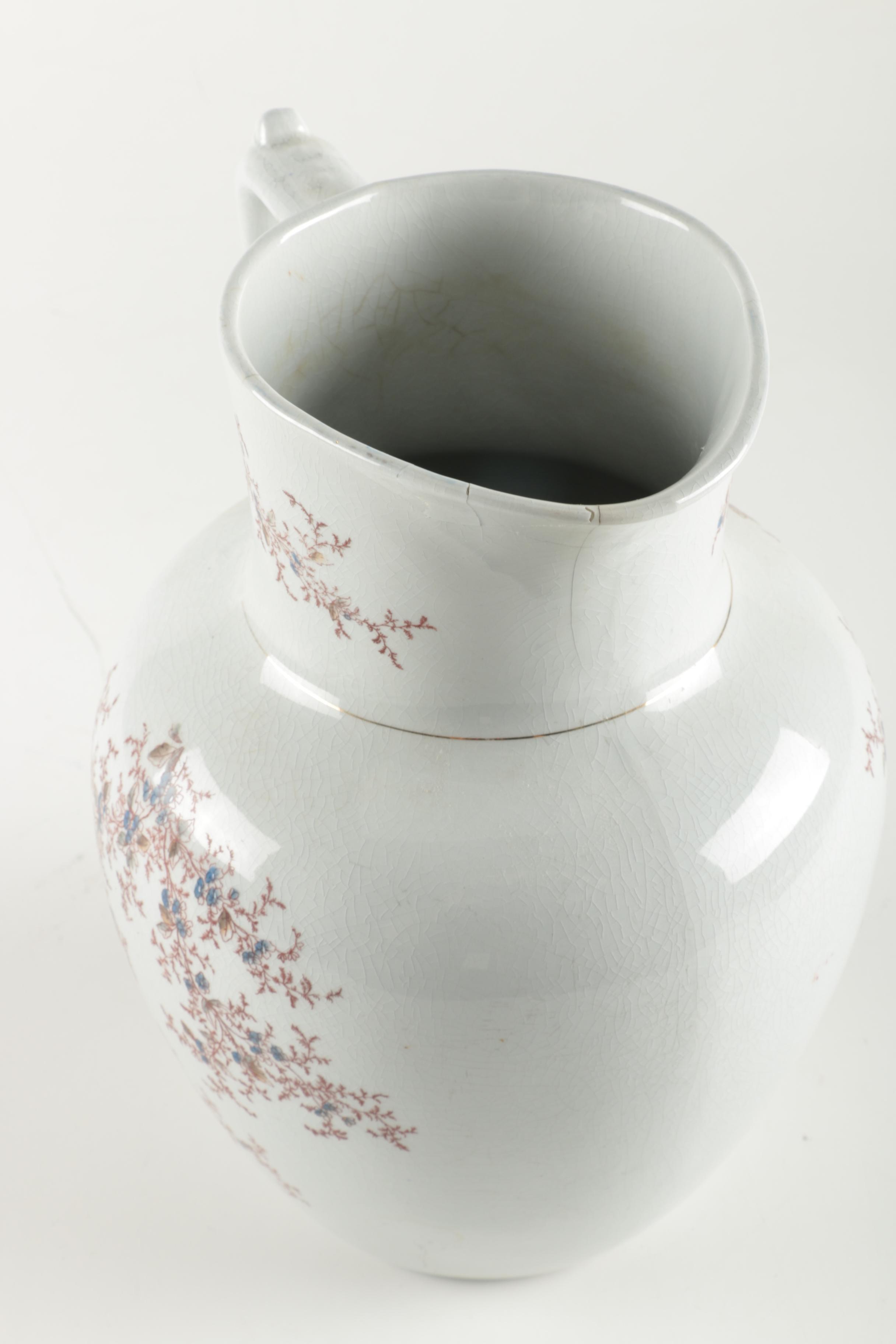 Warranted Ironstone China Pitcher